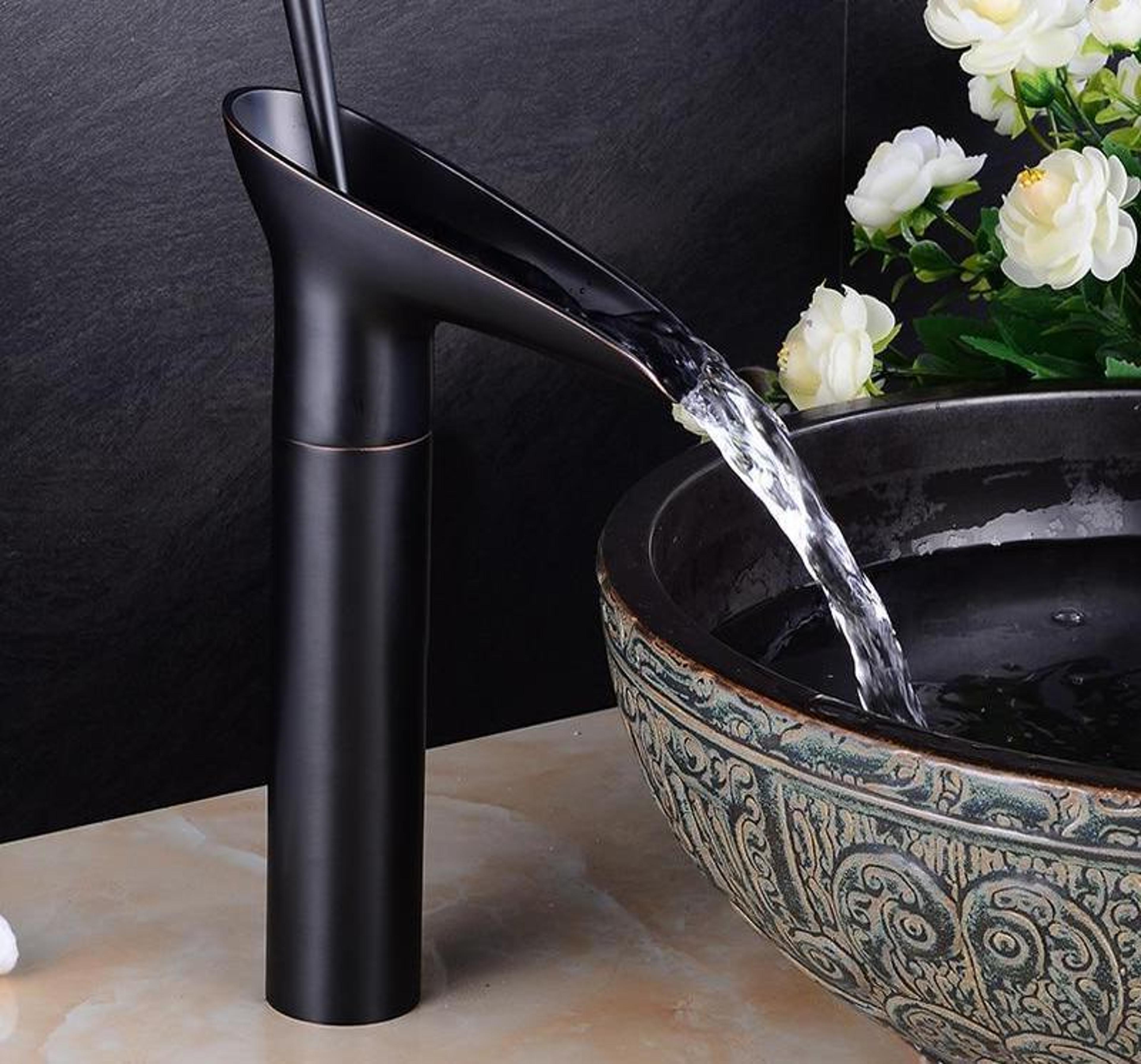 luxury oriental waterfall faucet