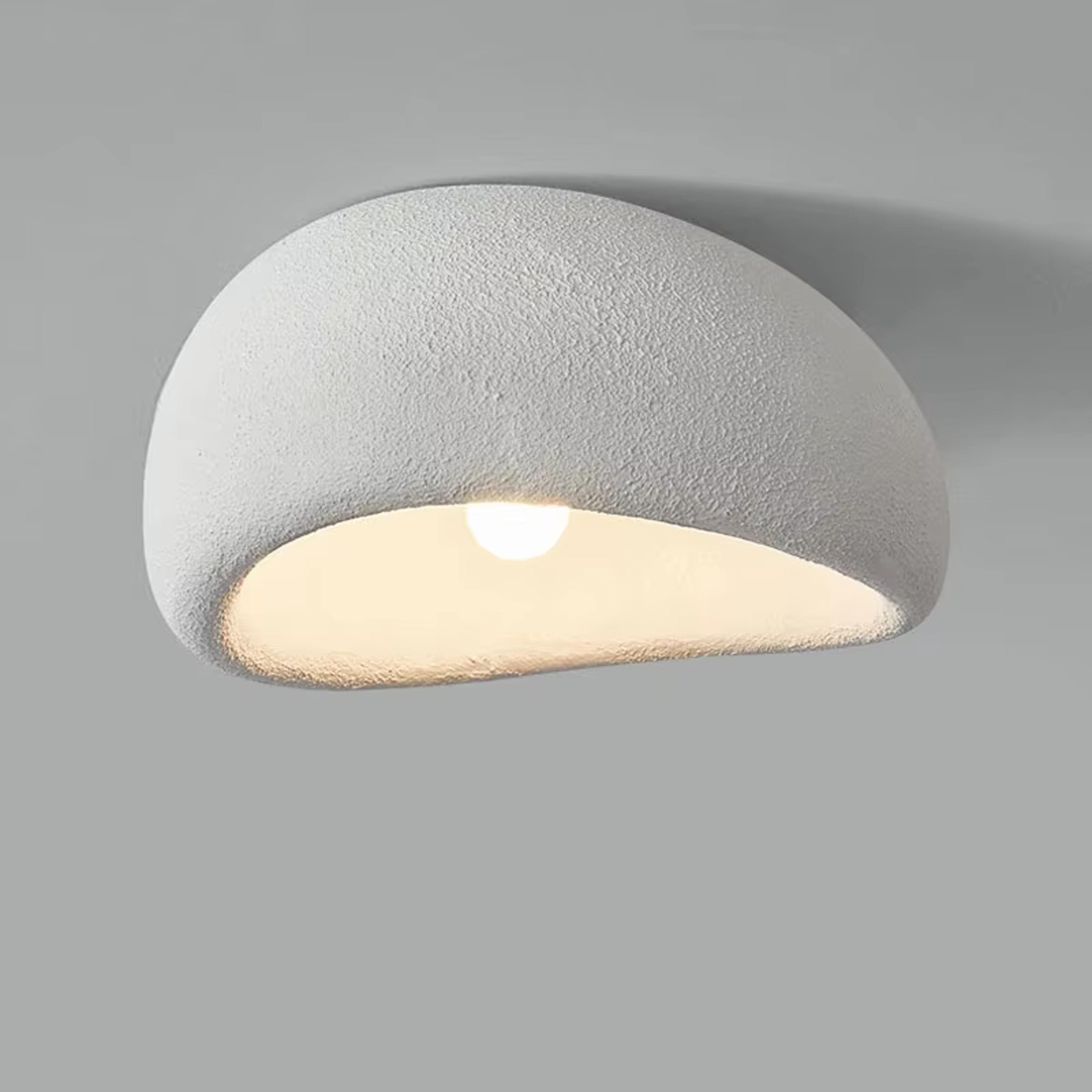 nordic wabi sabi led ceiling lamps, minimalist ceiling light for living room, modern bedroom decor fixture