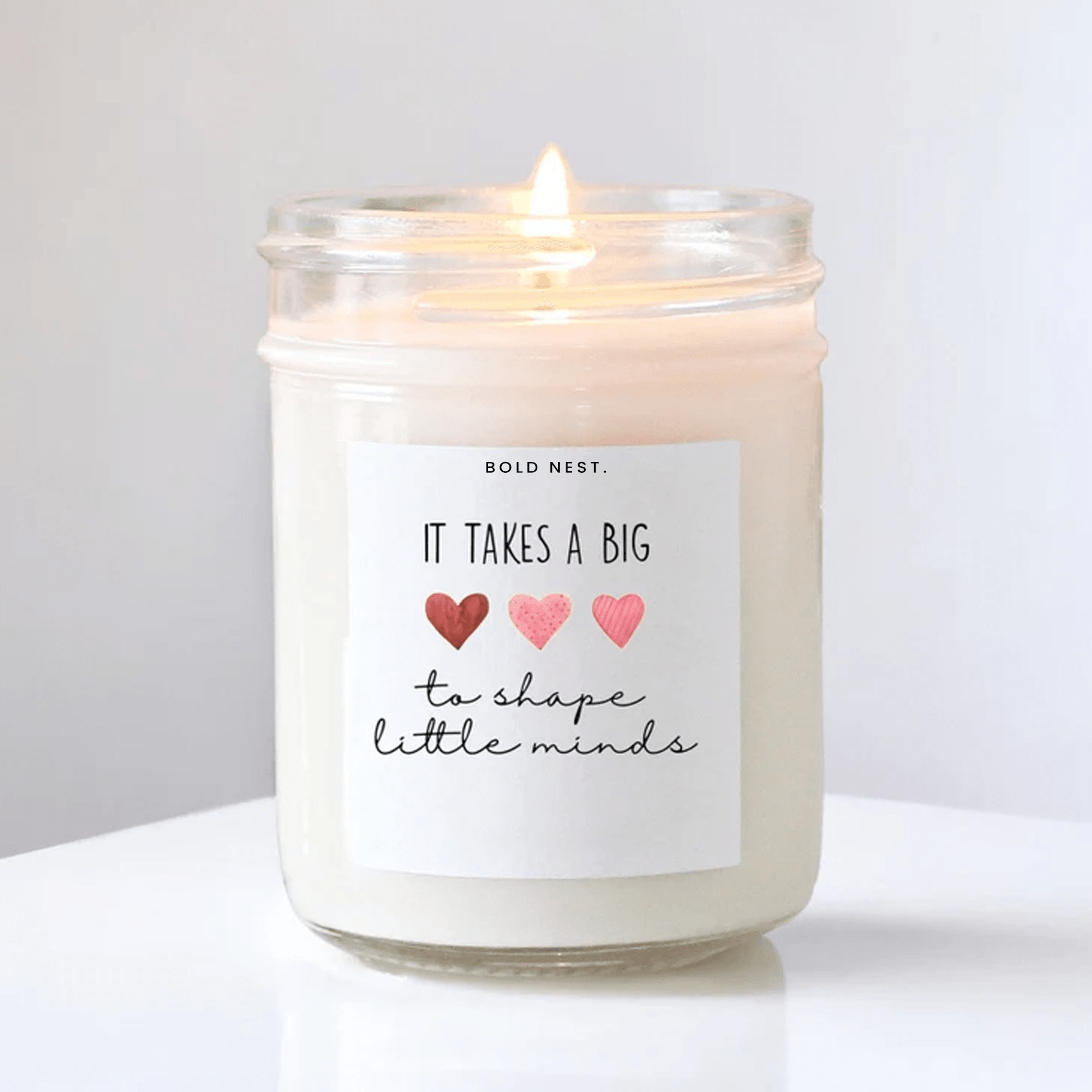 teacher appreciation candle gift for teacher mentor gift preschool teacher thank you gift end of year teacher candle