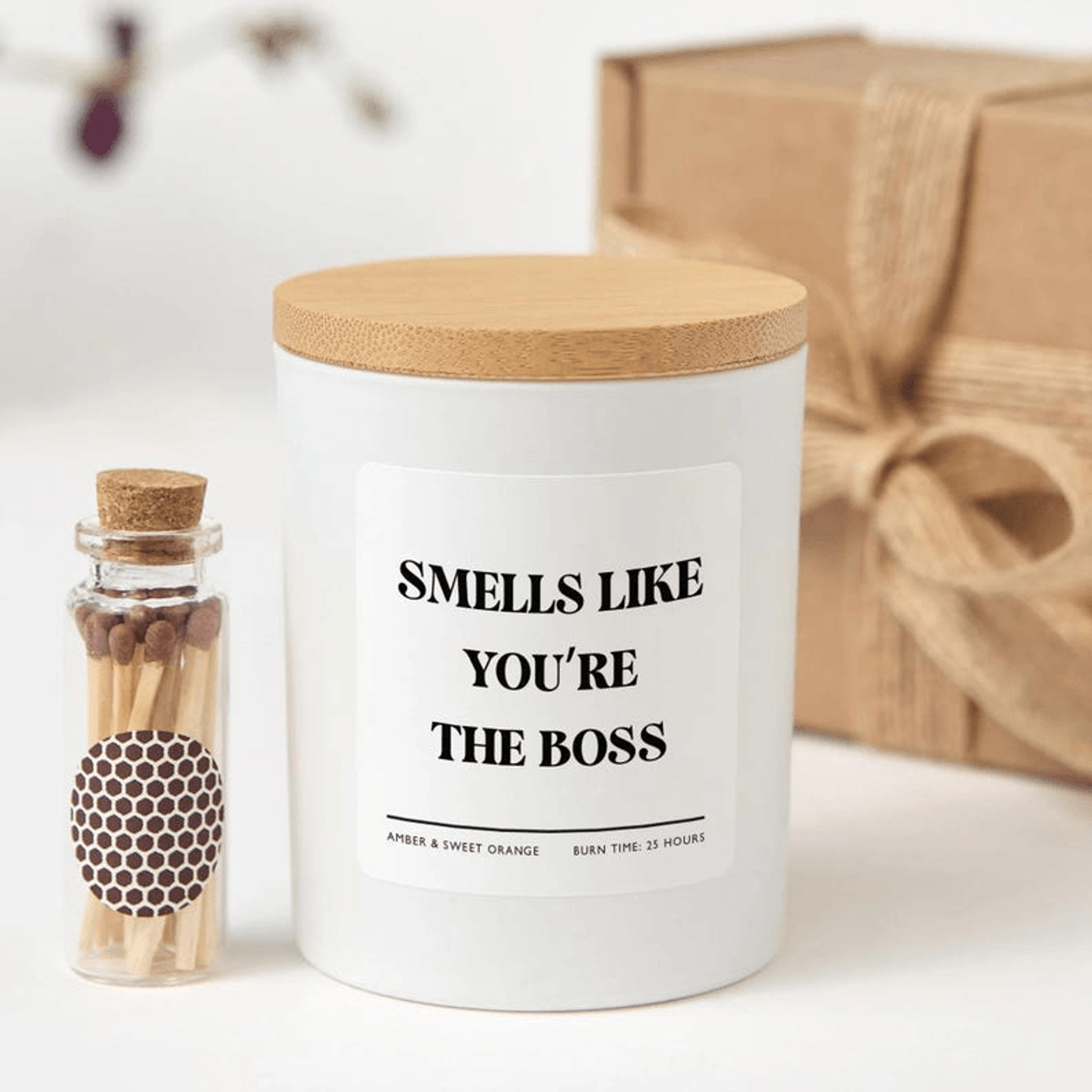 funny boss gift candle, boss appreciation gift, office gift for boss, coworker gift, manager gift, funny work candle