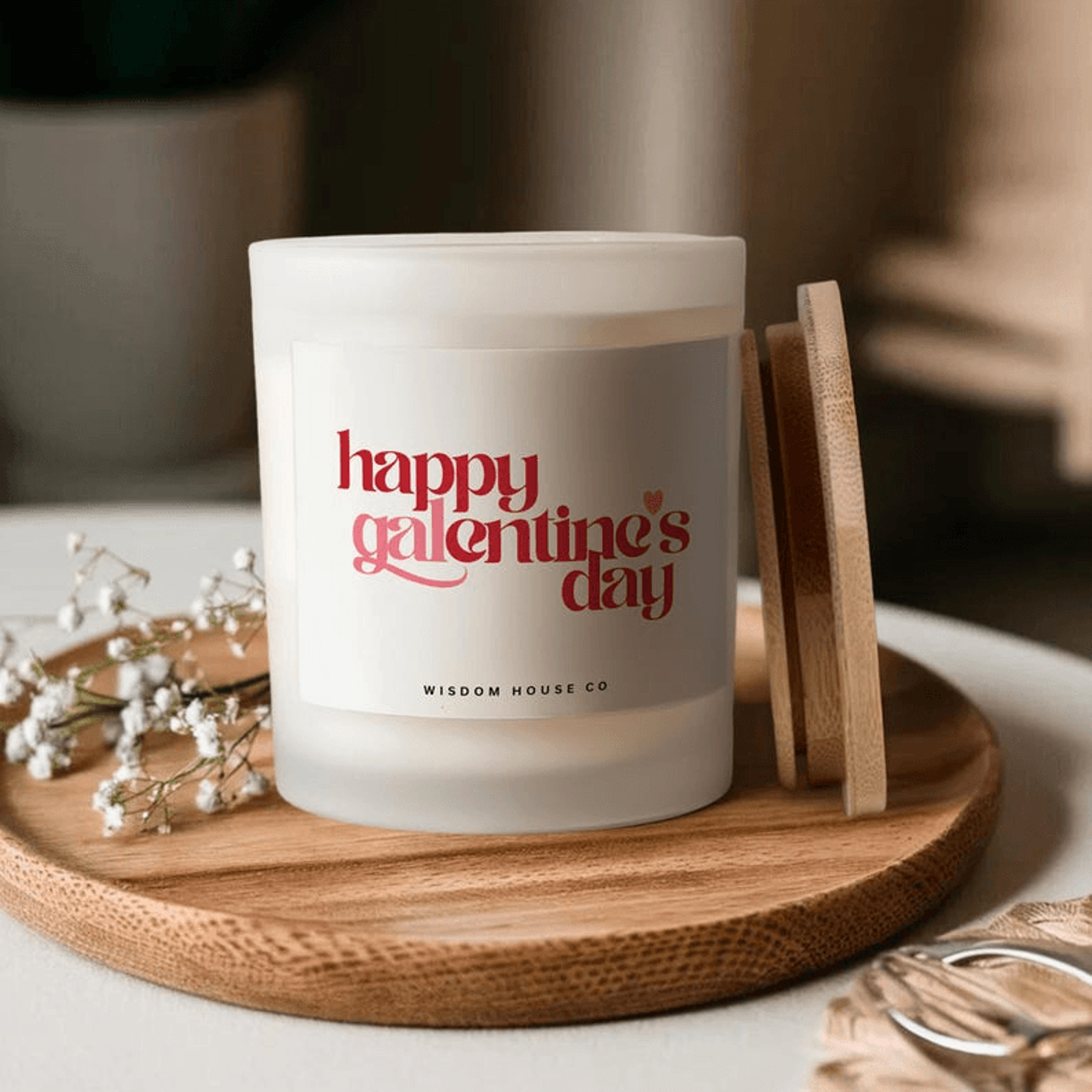 happy galentines day candle gift for best friend galentines gift for her friendship candle bestie gift