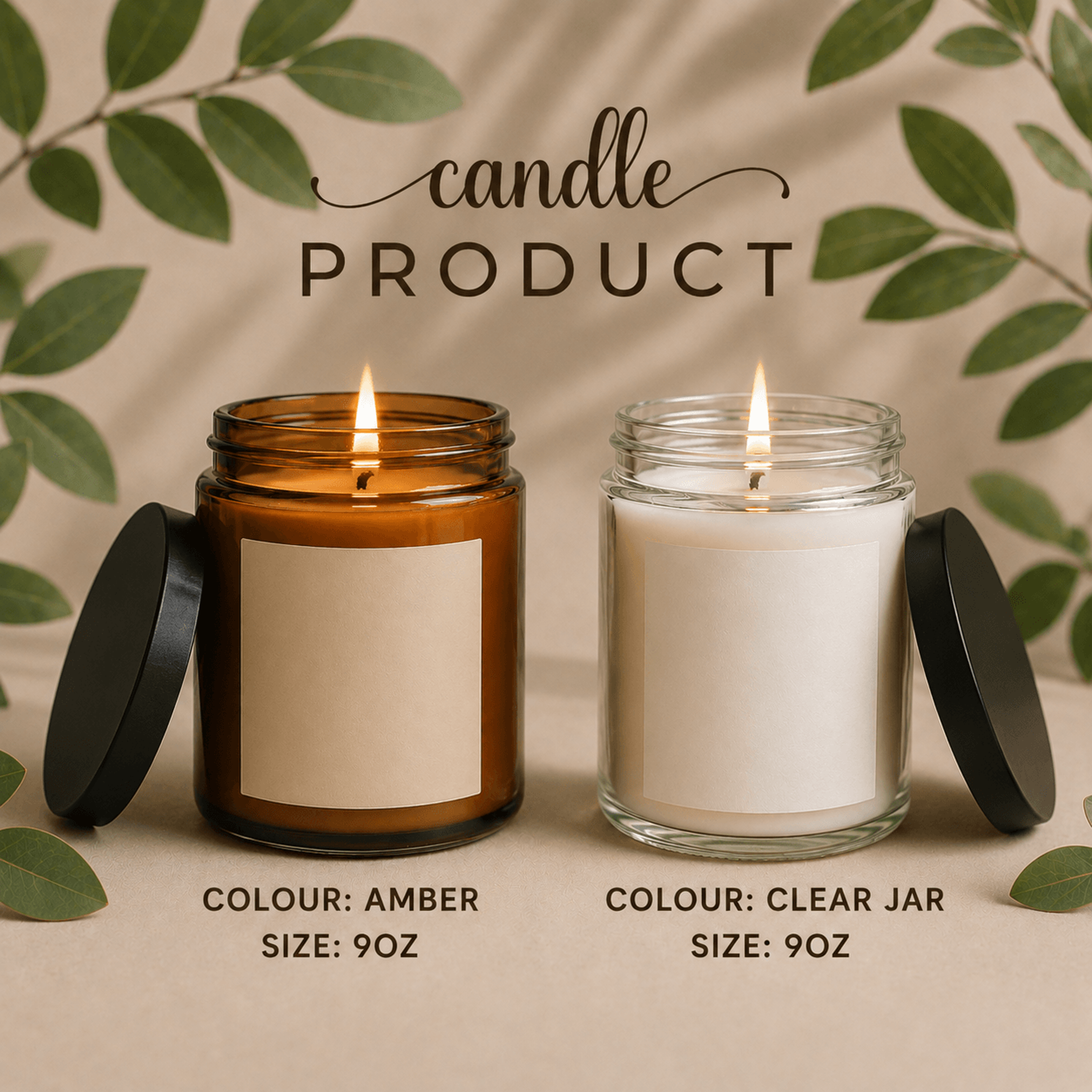 funny mom review candle gift 4 star rating scented soy candle for mother's day