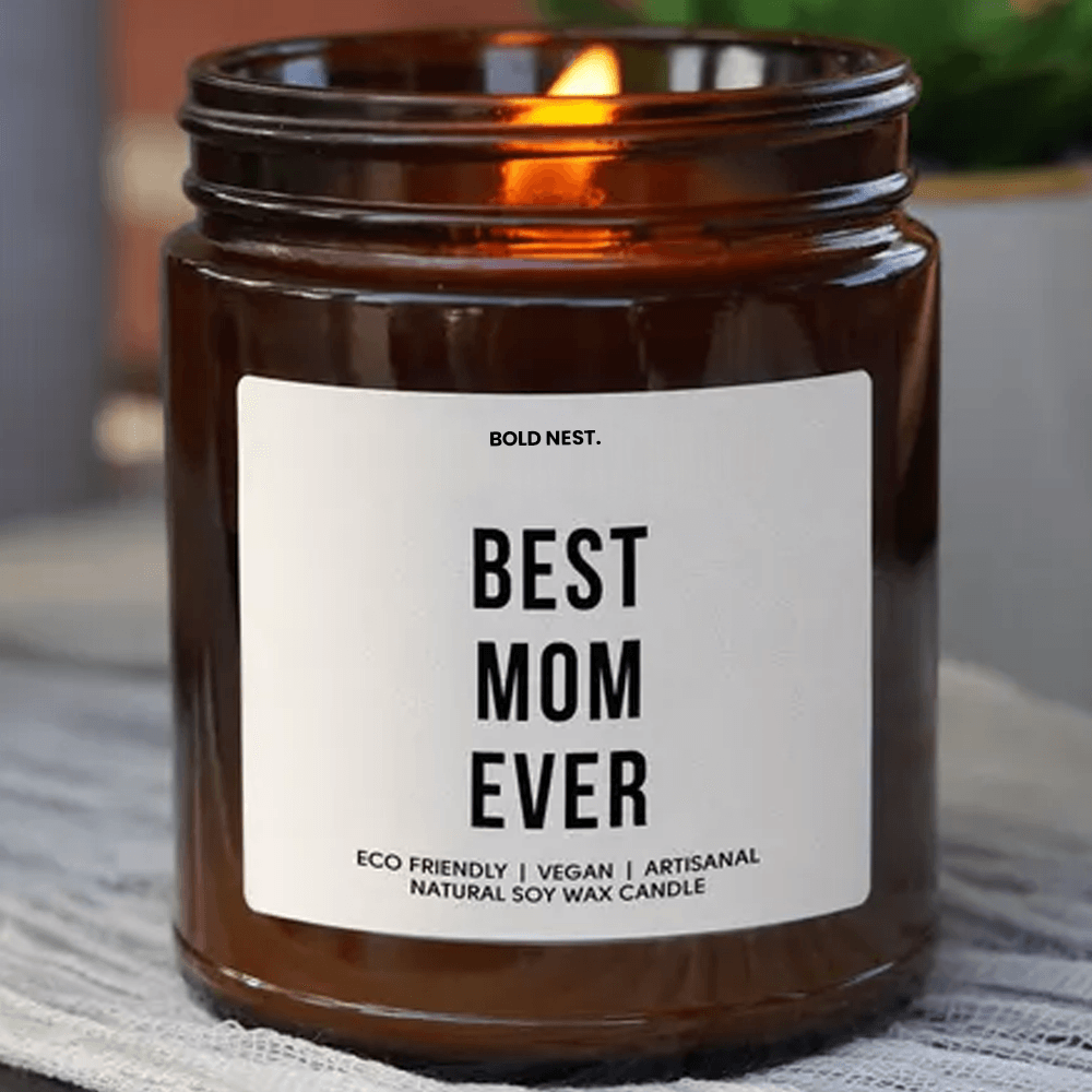best mom ever scented soy candle gift for mother's day and mom appreciation