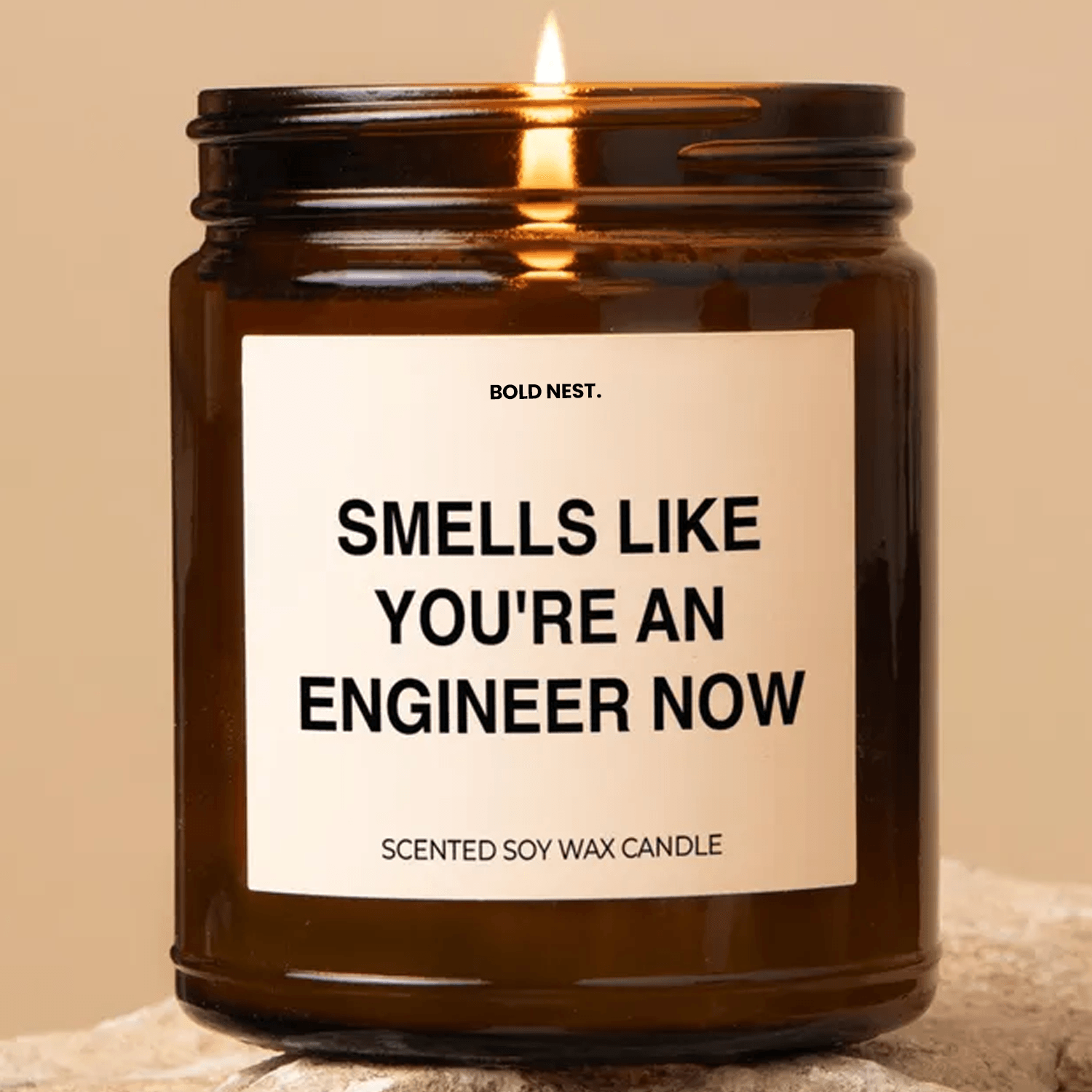 engineer graduation candle funny engineering gift for new engineers