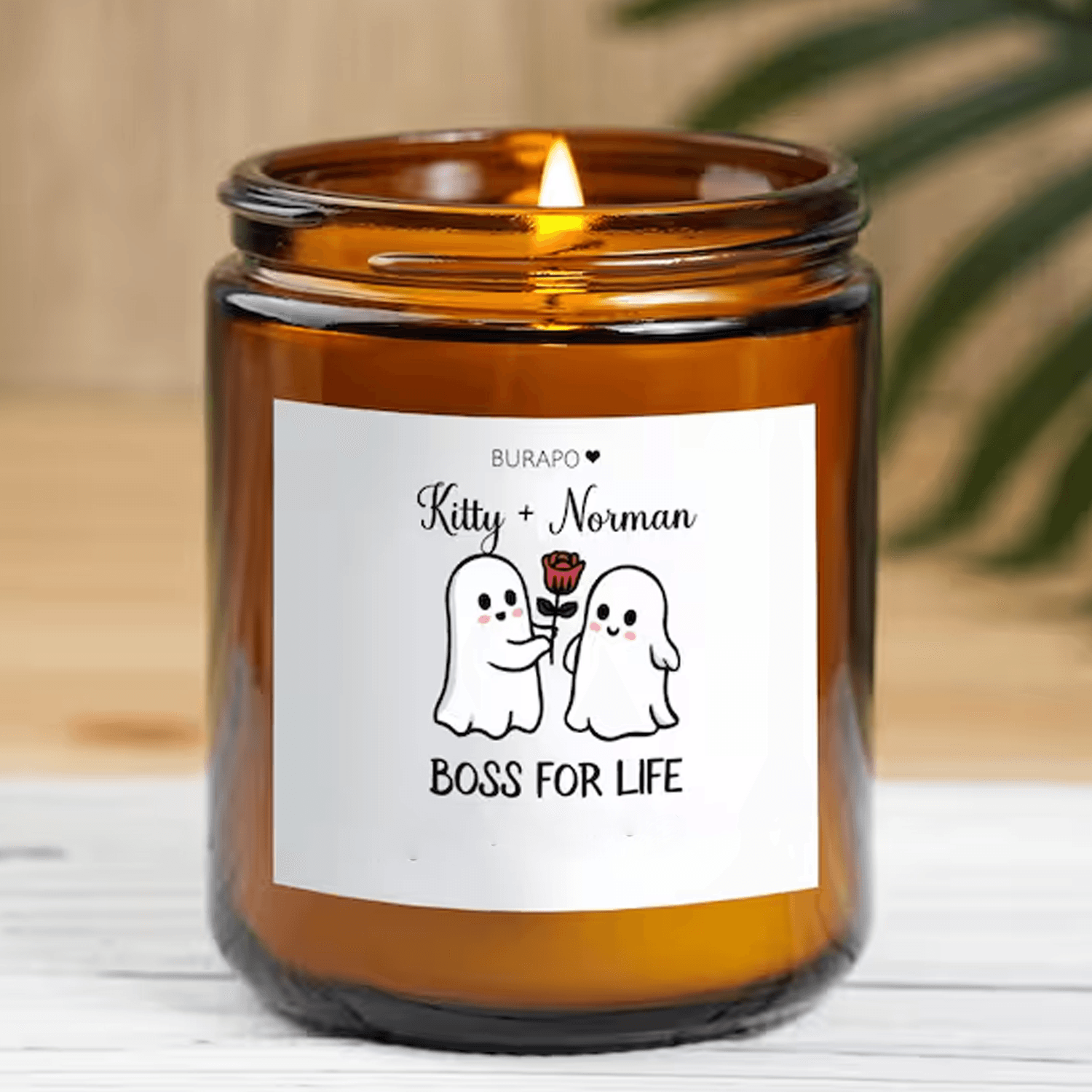 you're my boo 9oz soy candle, cute halloween candle gift, ghost lover candle, spooky season decor, fall autumn home frag