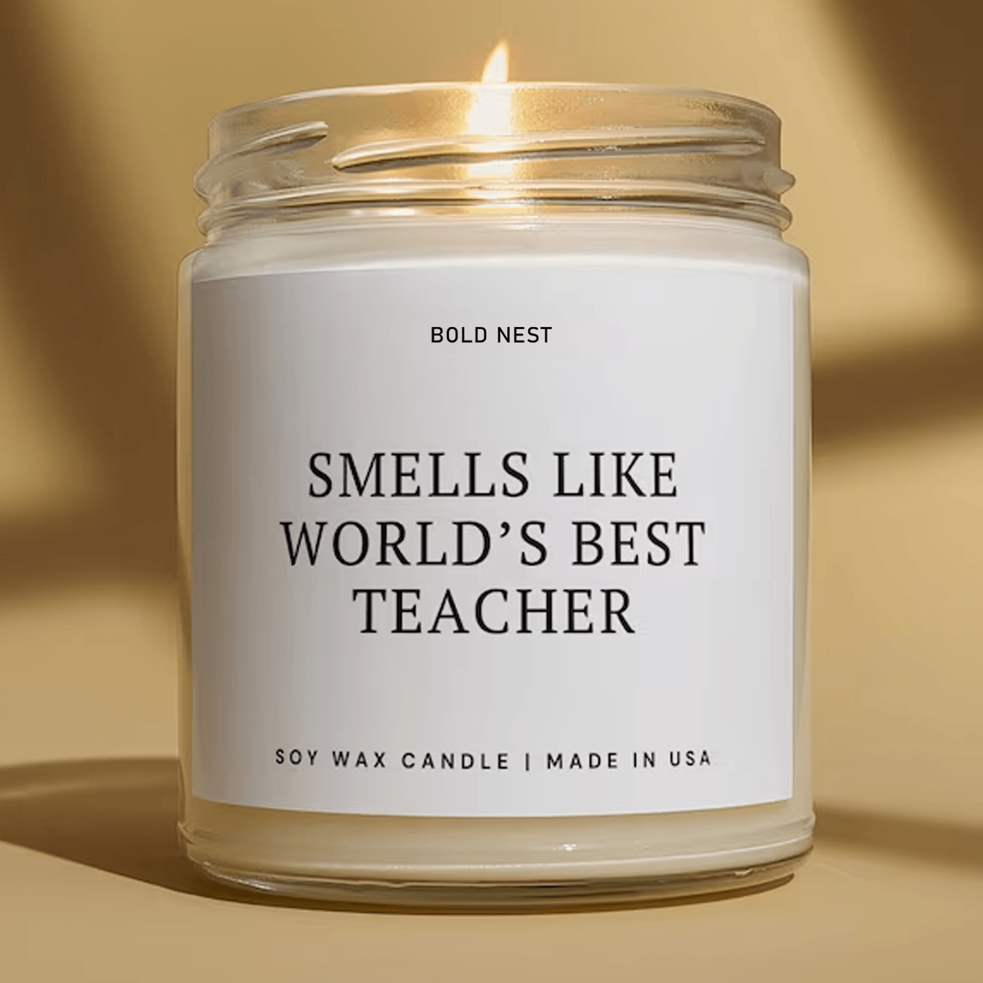 world's best teacher candle, teacher appreciation gift, thank you teacher gift, christmas teacher candle, mentor gift