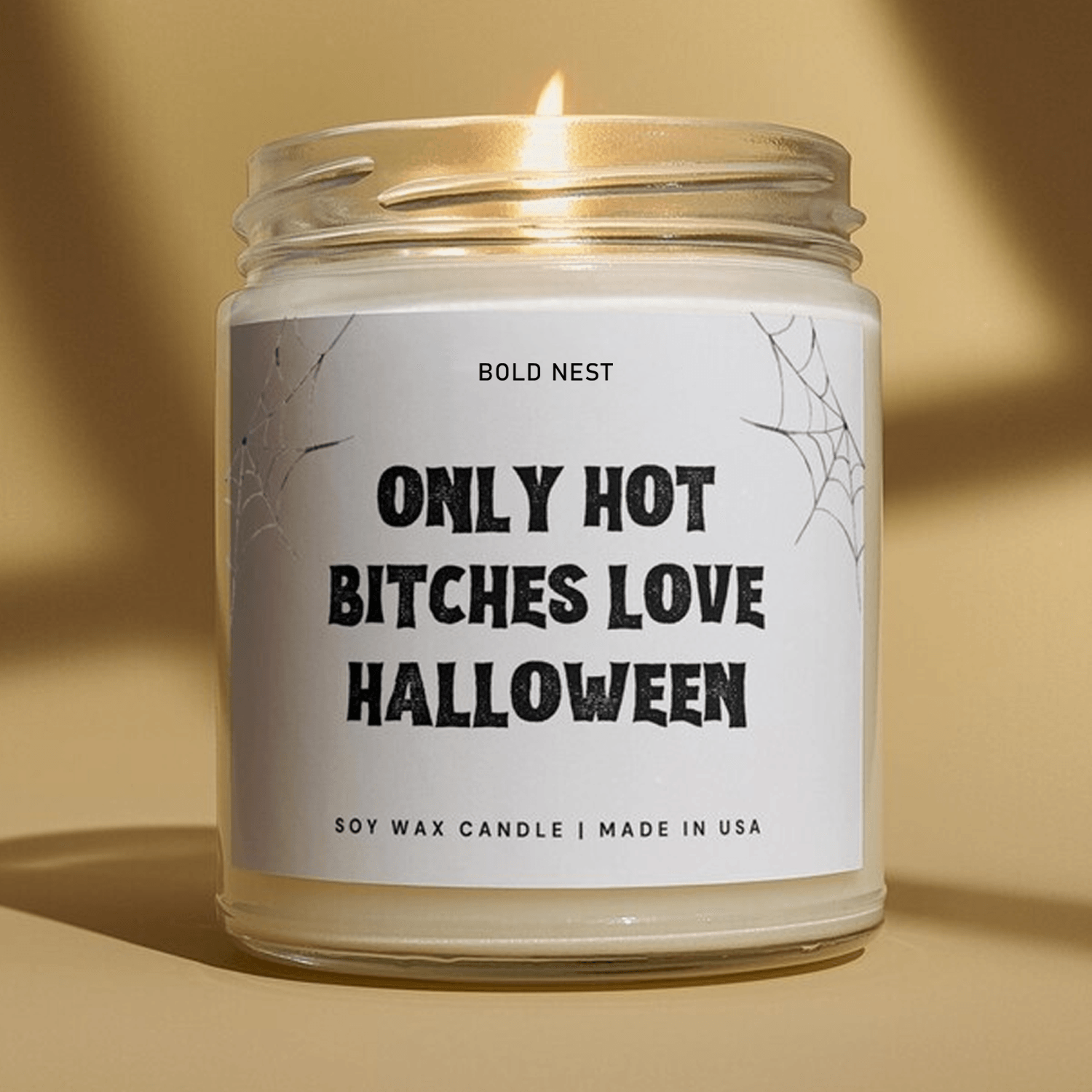 funny halloween candle, halloween gift, spooky season candle, ghost candle, witchy decor, fall home decor gift