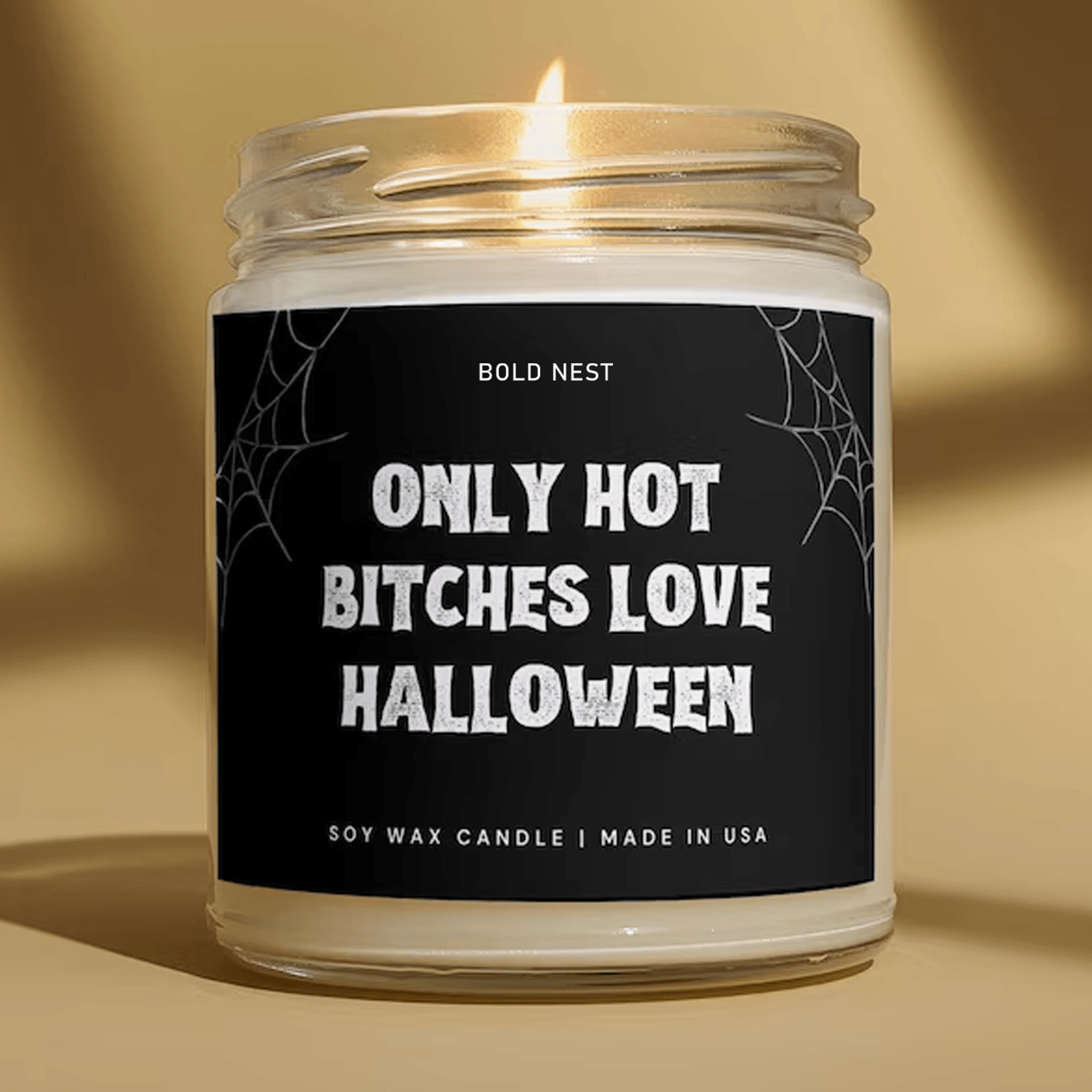 funny halloween candle, spooky halloween gift, ghost candle, halloween decor, fall candle, witchy home decor gift