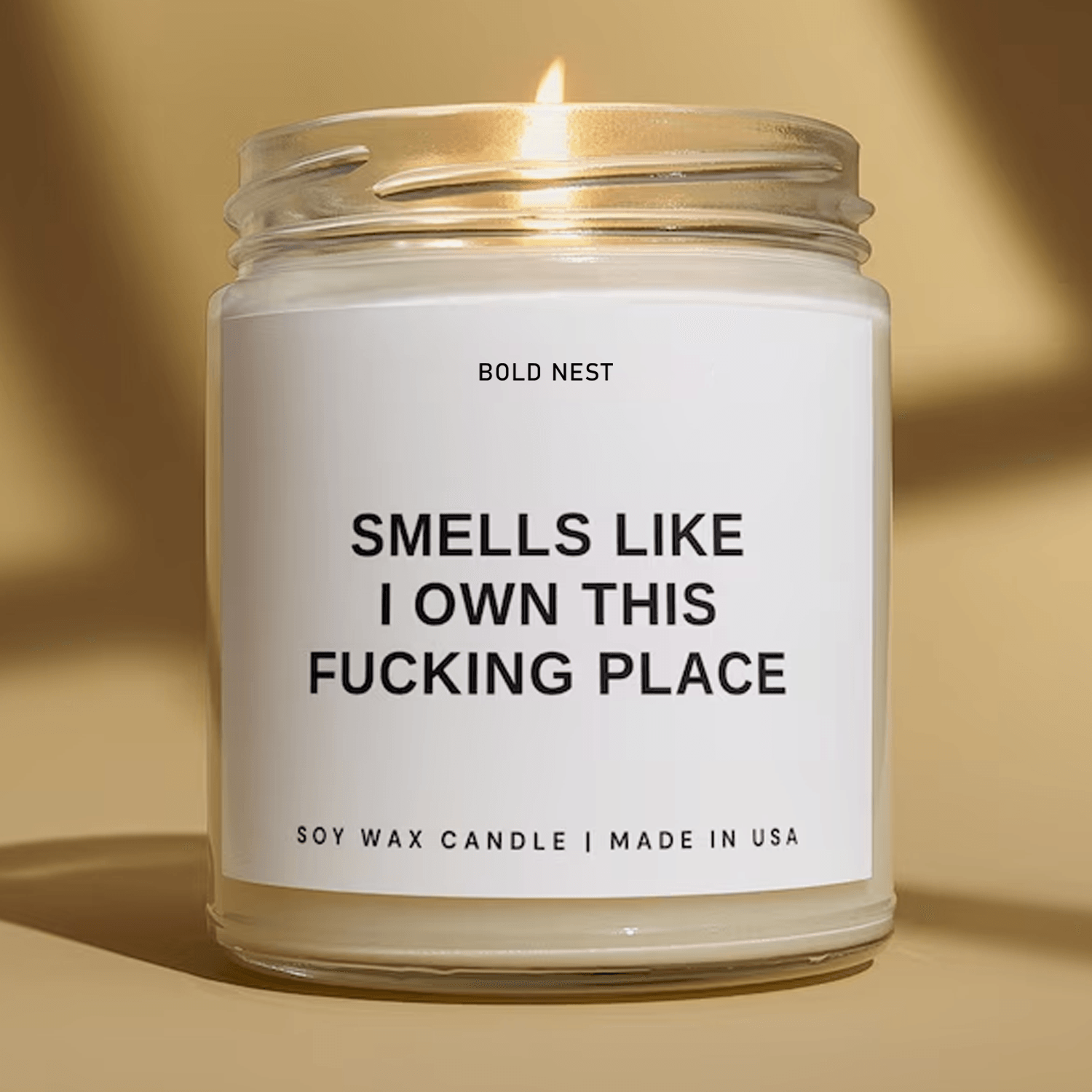 funny new homeowner candle, housewarming gift, new house gift, closing gift for home buyer, realtor closing gift