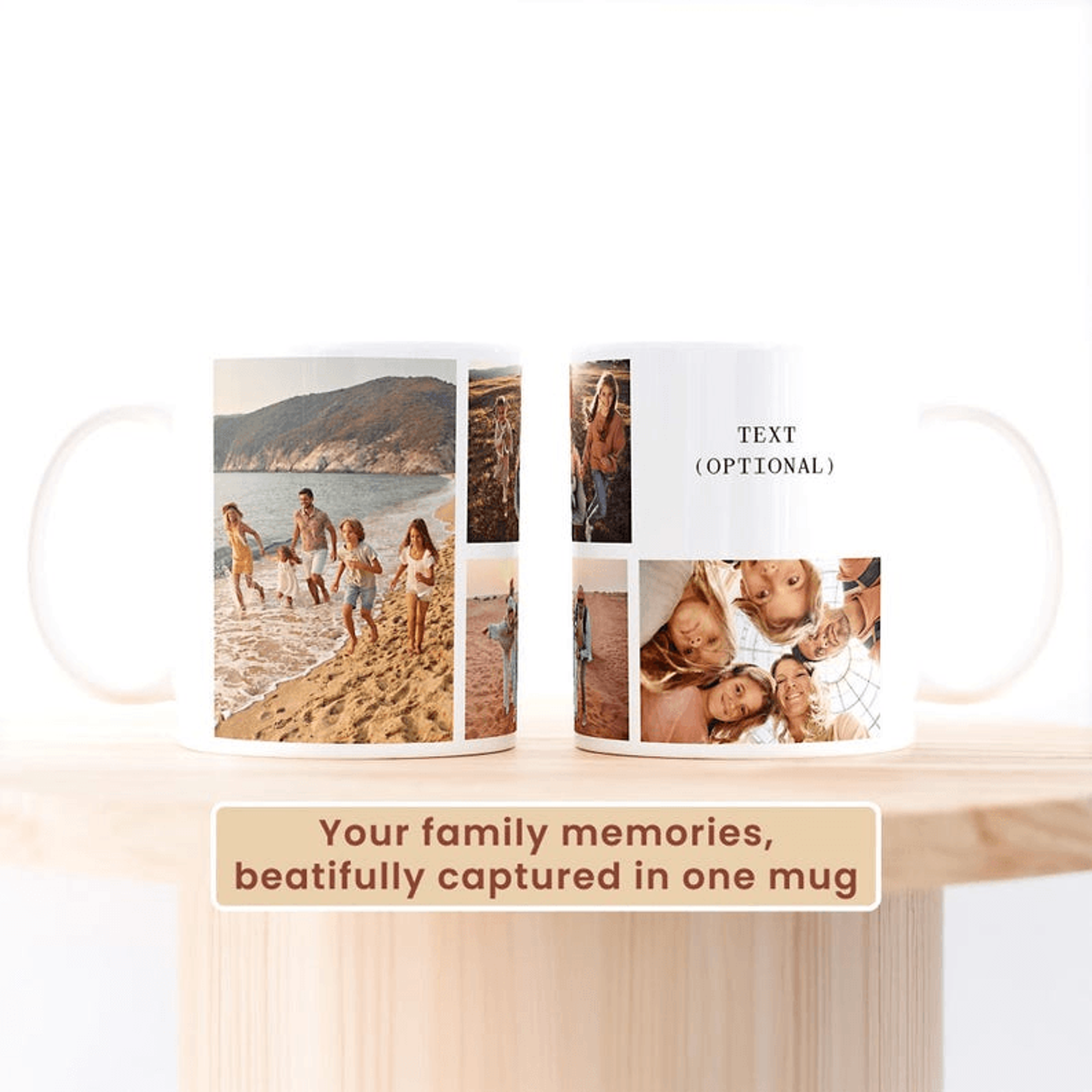 custom photo collage mug personalized family picture coffee mug memory gift for mom grandma best friend