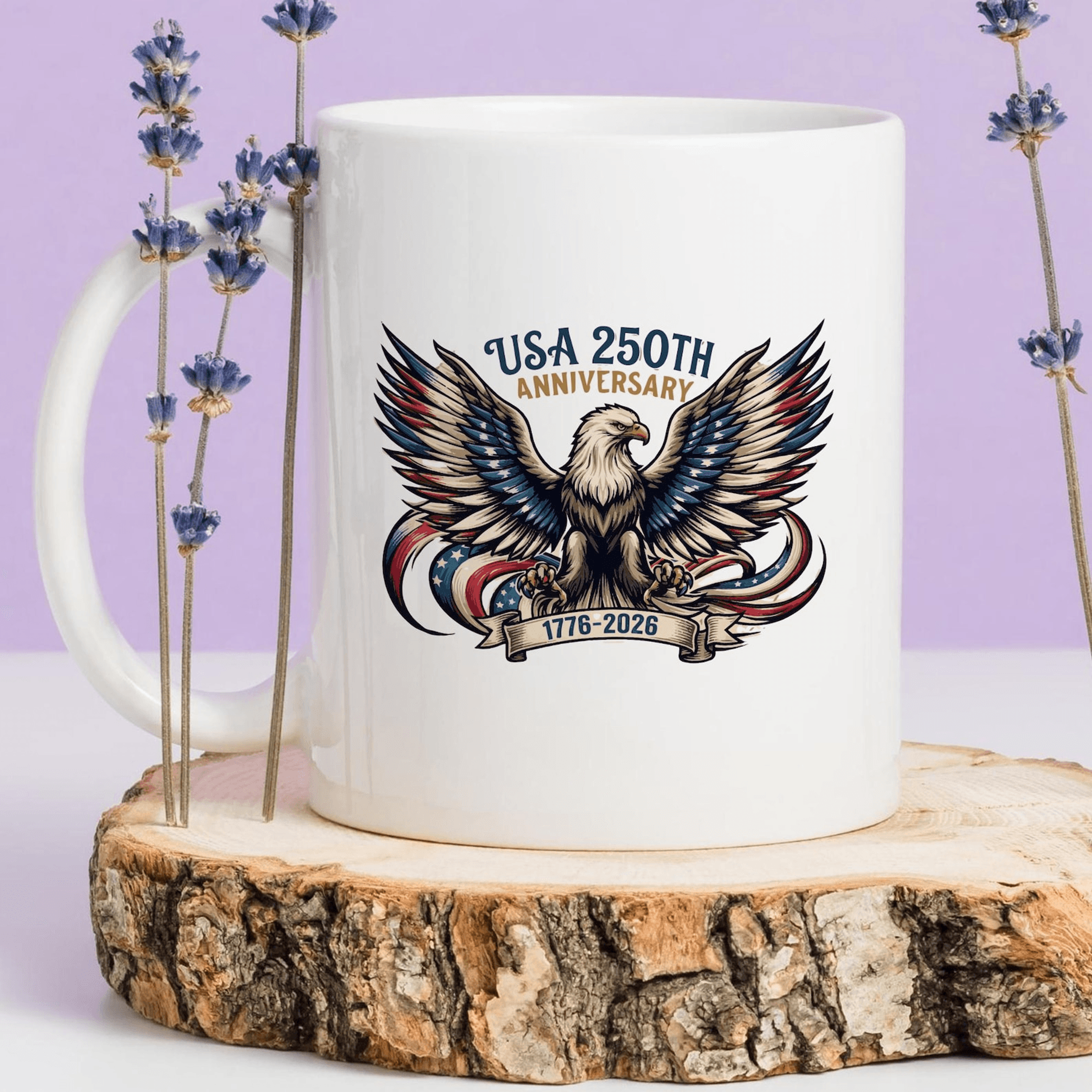250 years of freedom mug – usa 250th anniversary 1776–2026 patriotic ceramic coffee cup gift