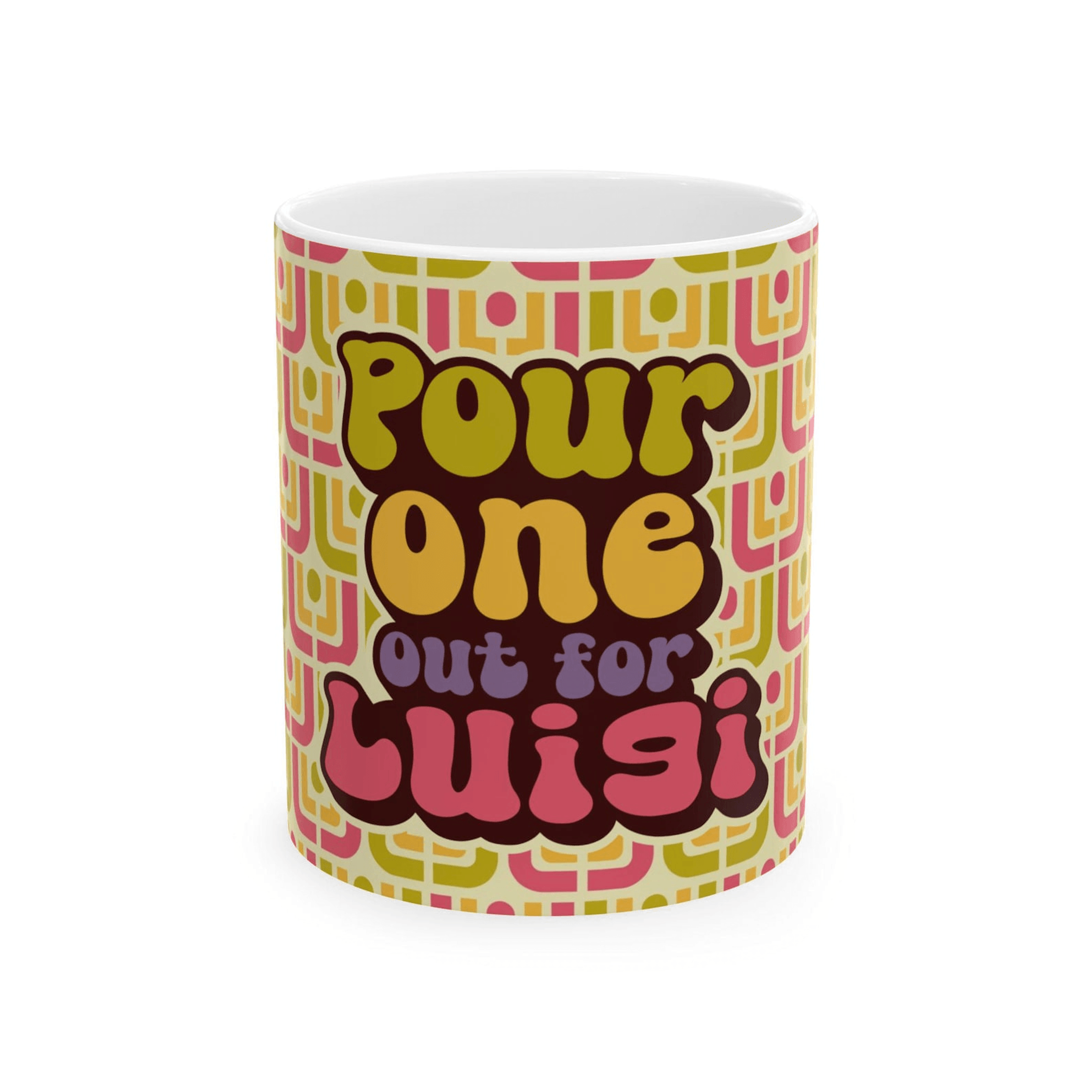 pour one out resist mug – funny political humor coffee cup 11oz ceramic gift