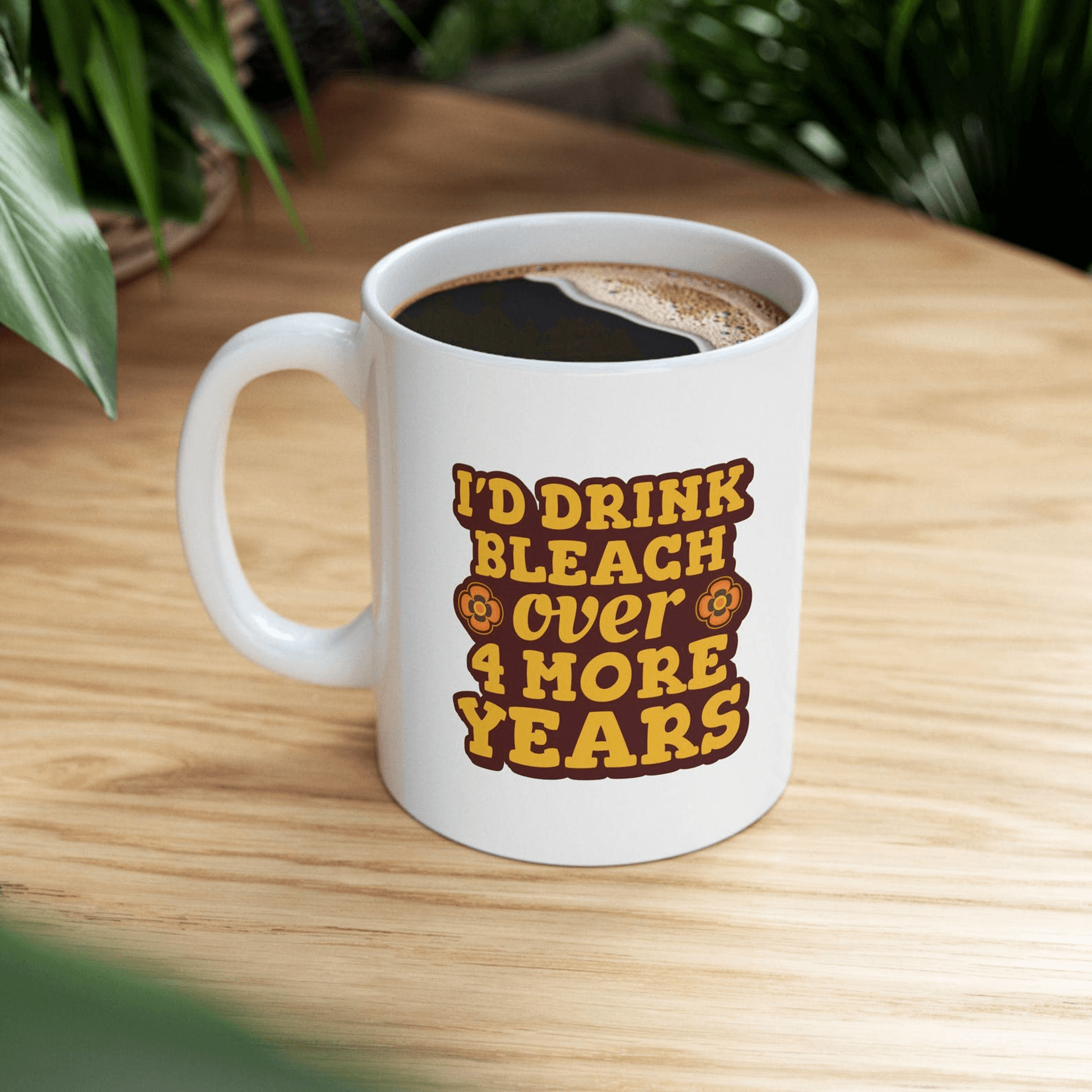 funny political humor mug – sarcastic anti trump ceramic coffee cup gift