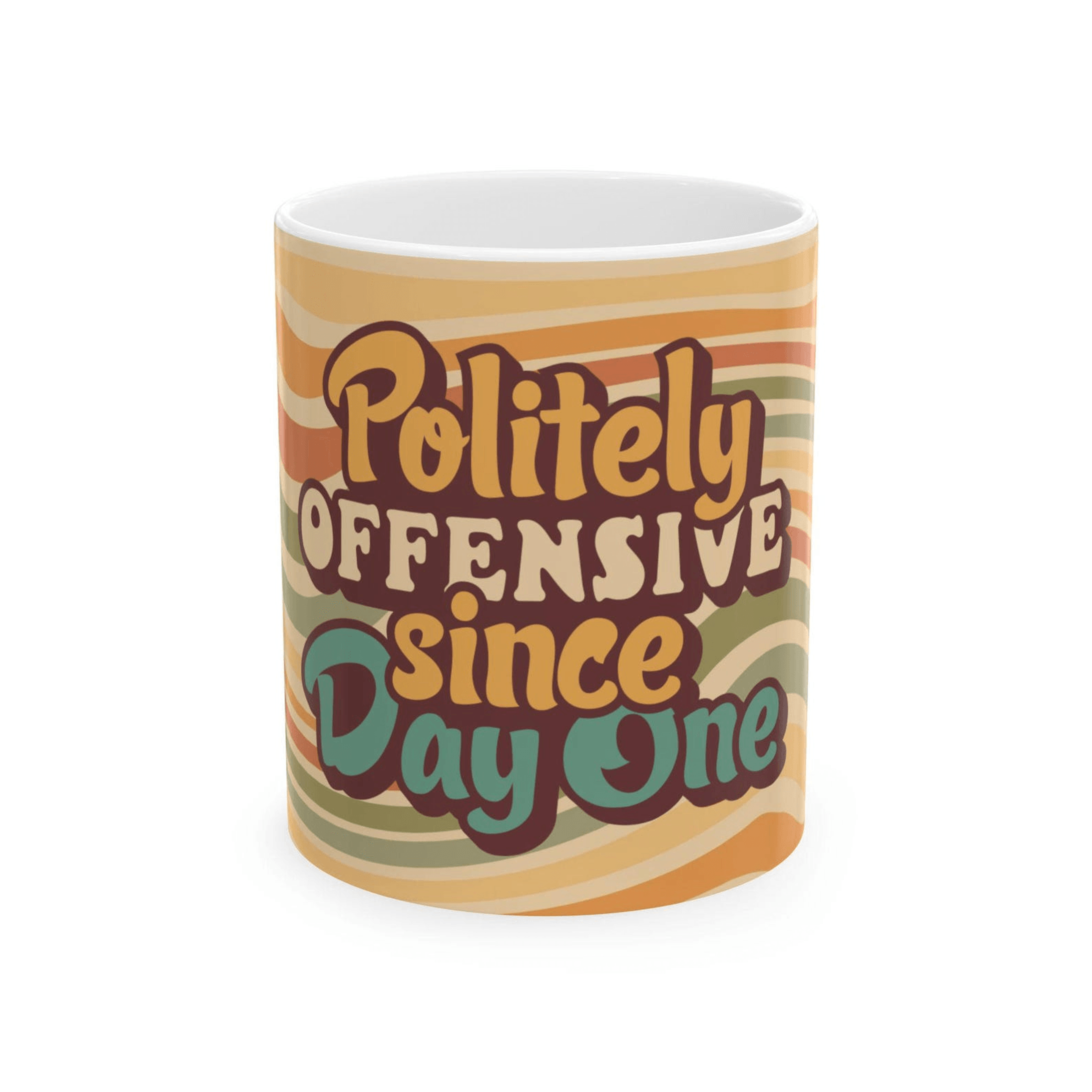 offensive humor mug – sarcastic rude coffee cup for bold coffee lovers