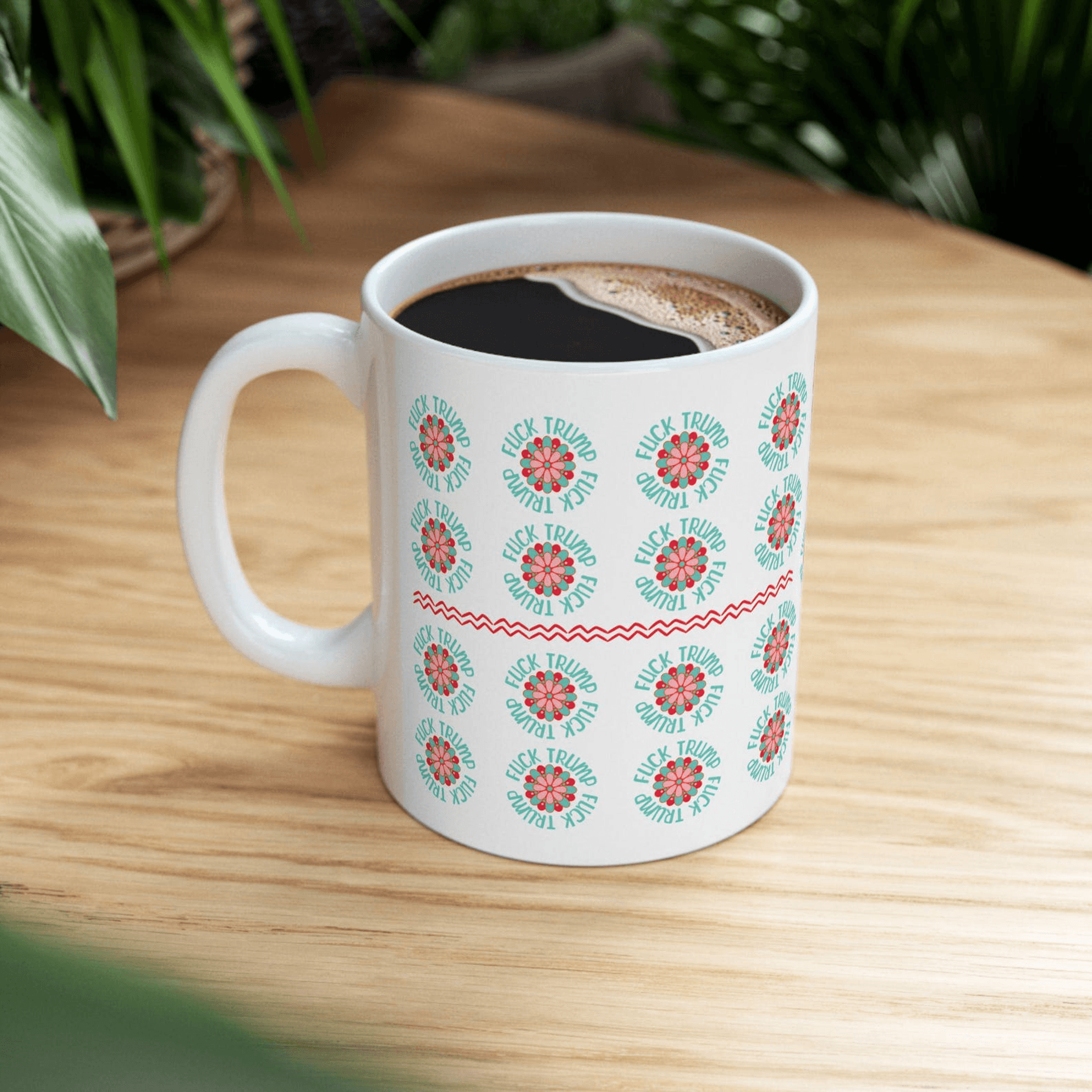 anti trump political humor mug – ceramic coffee cup resistance gift