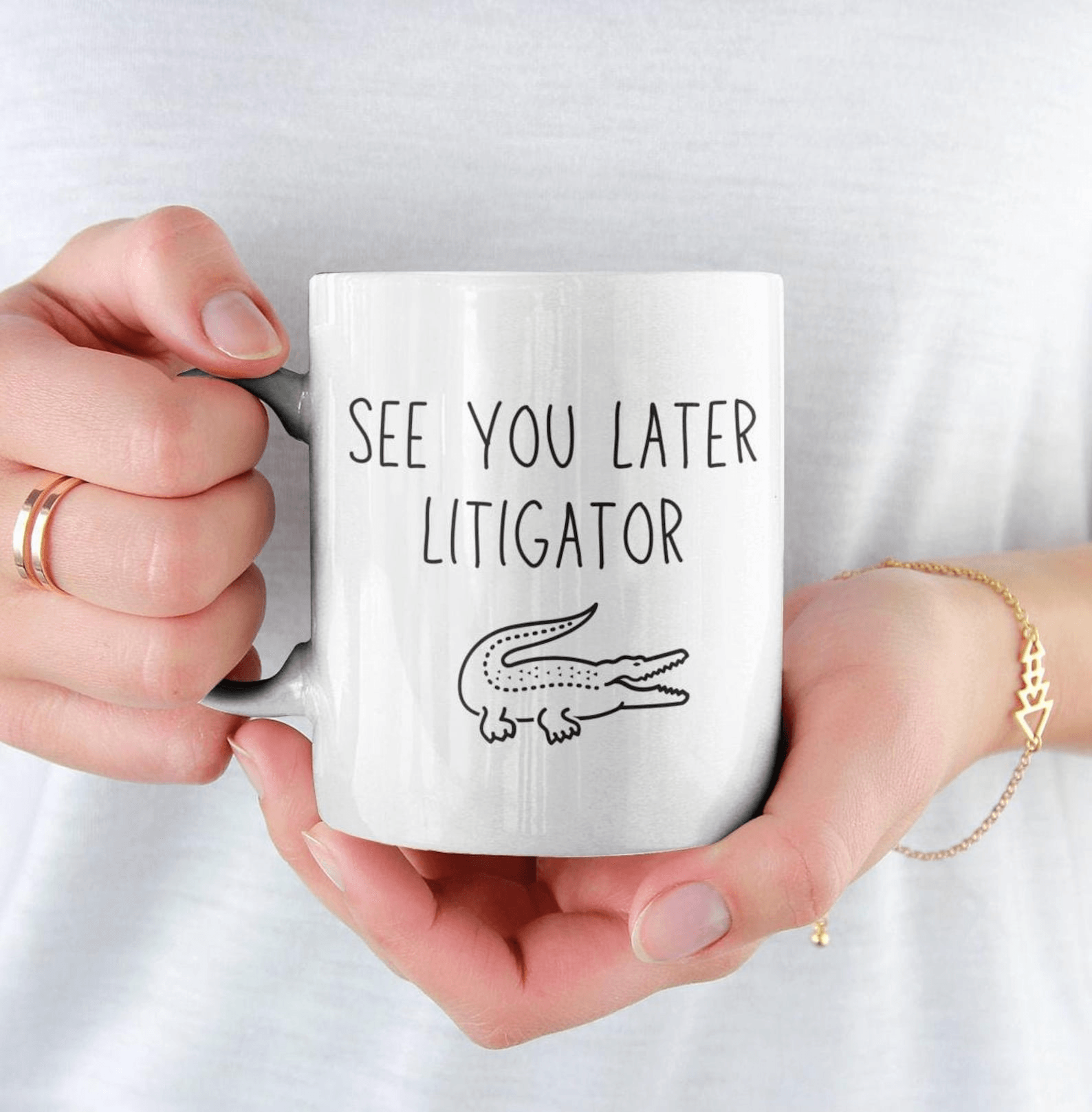 funny lawyer mug – attorney ceramic coffee cup gift for legal professionals