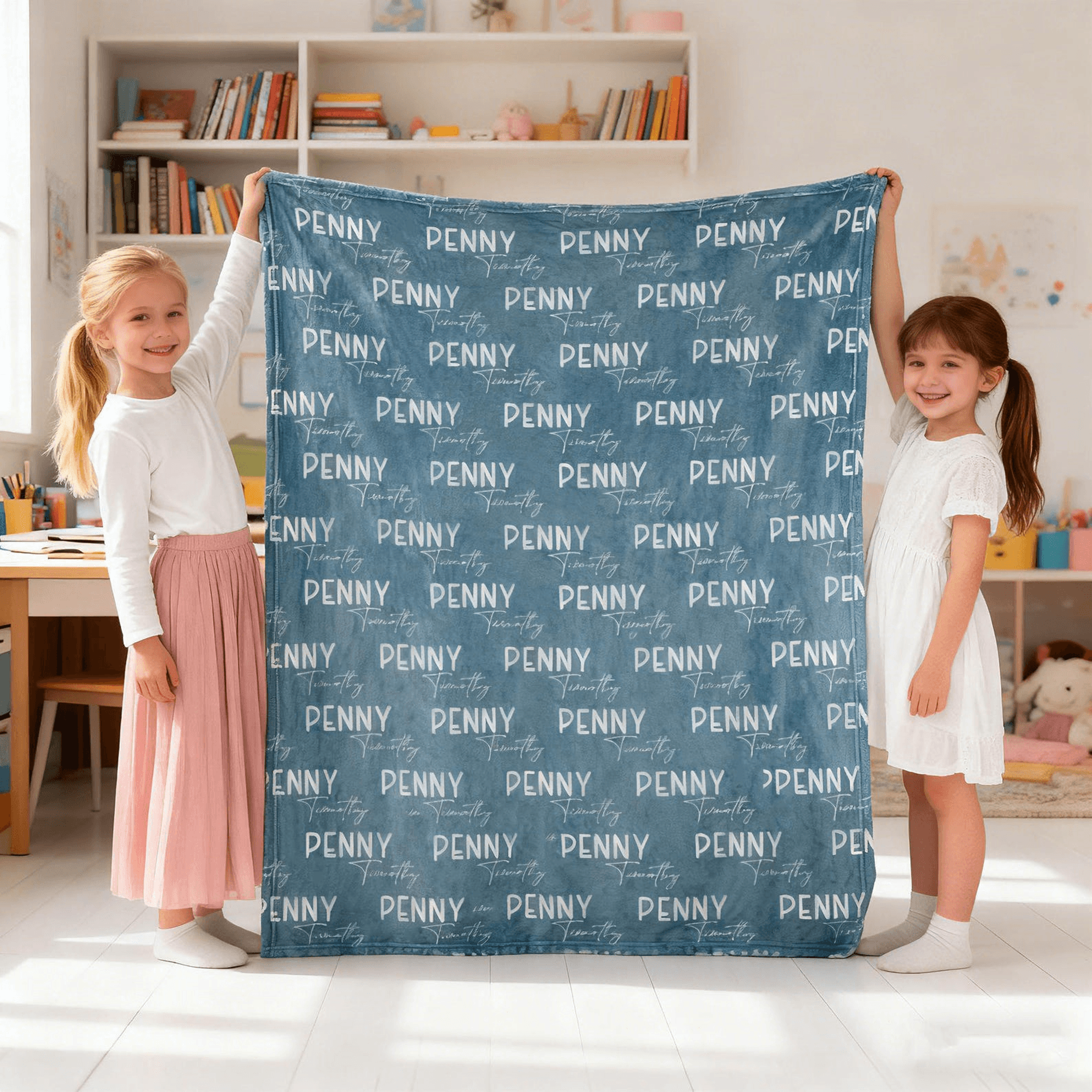 personalized name blanket for kids custom baby name throw blanket gift for children and grandma