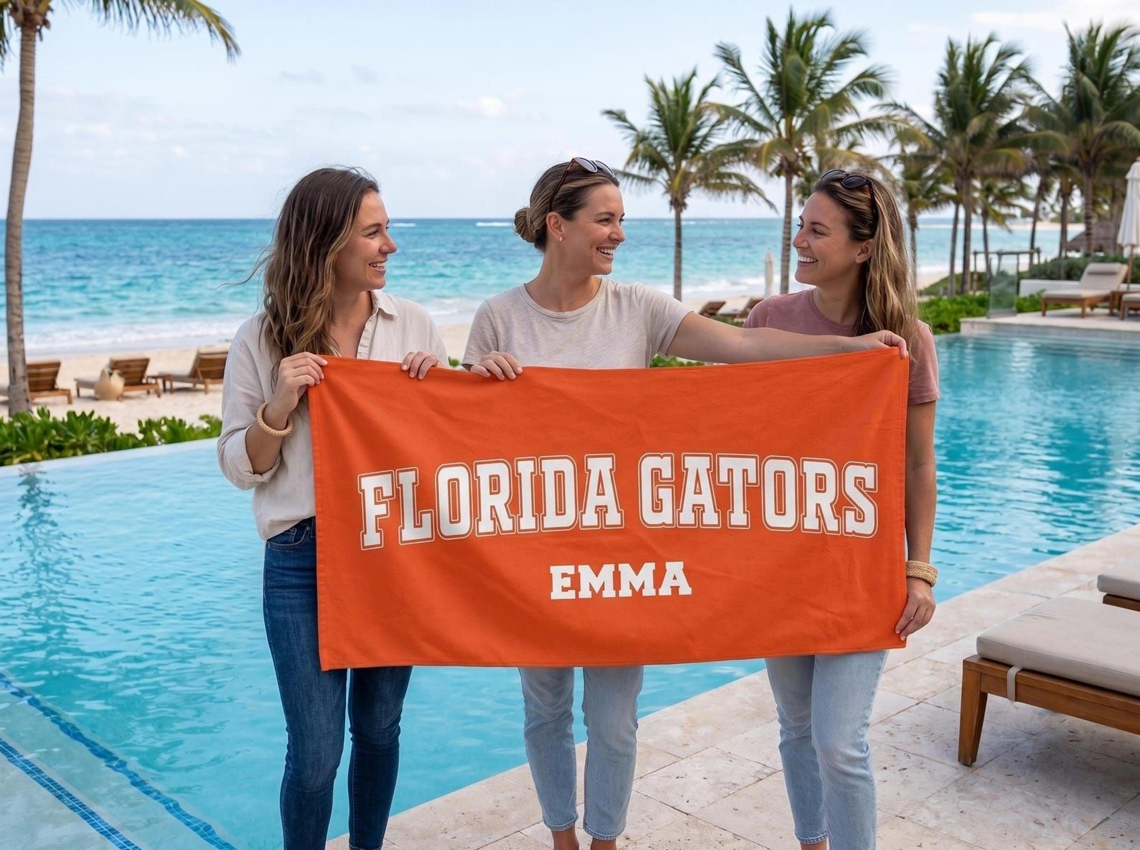 personalized baseball senior trip beach towel class of 2026 custom school pennant towel