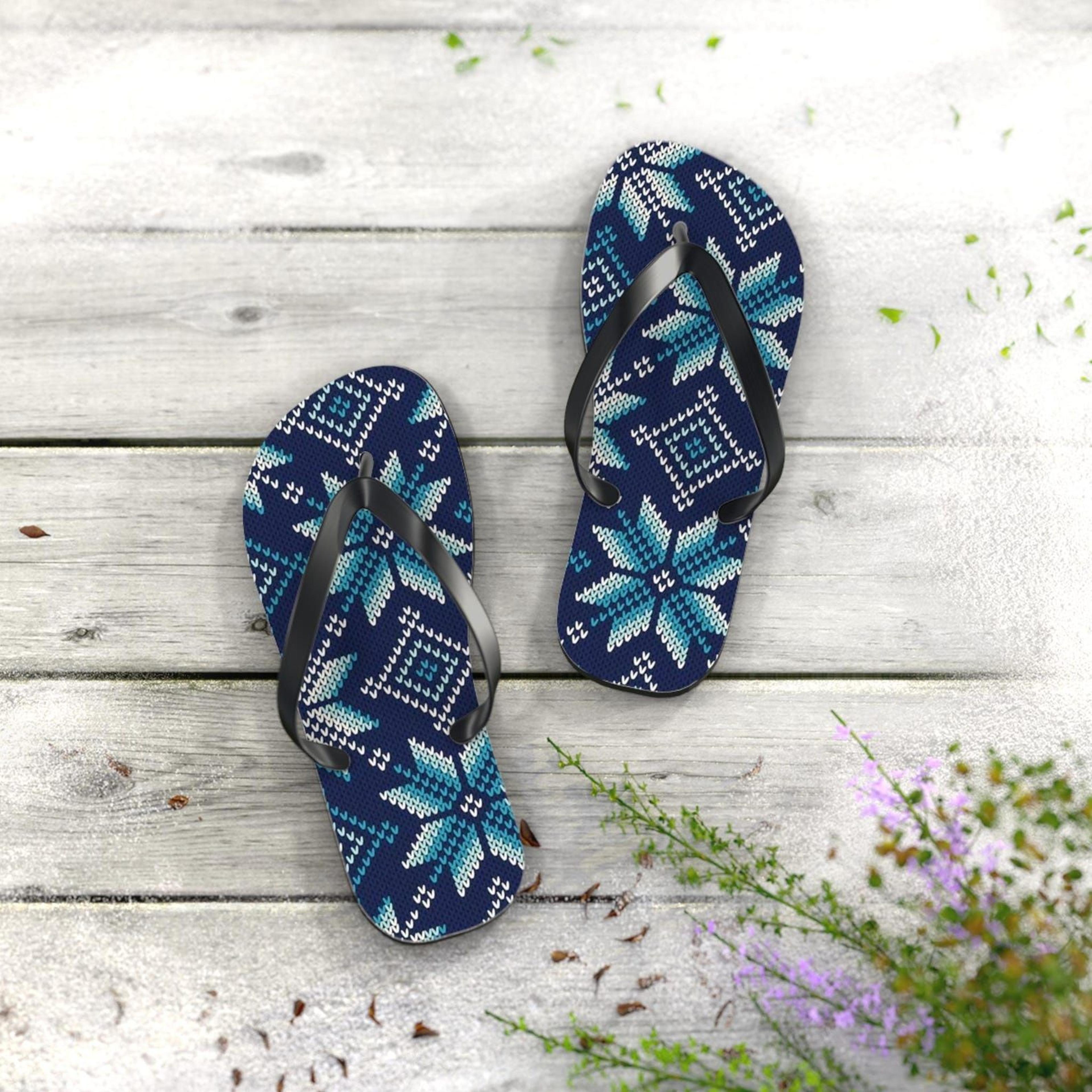 floral flip flops | bohemian beach sandals | summer footwear | vacation ready poolside shoes