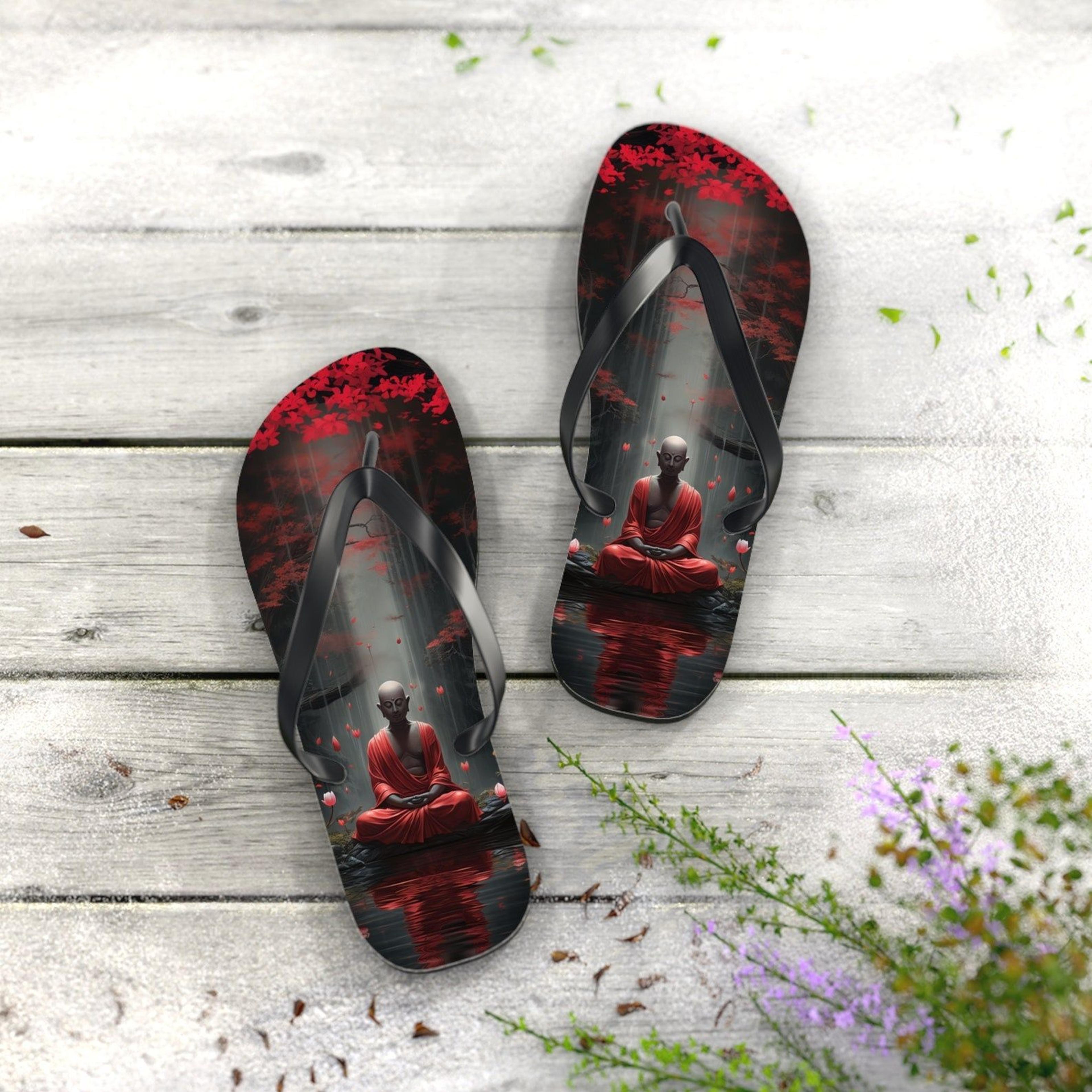 yoga meditation flip flops for women mindful summer sandals beach gift
