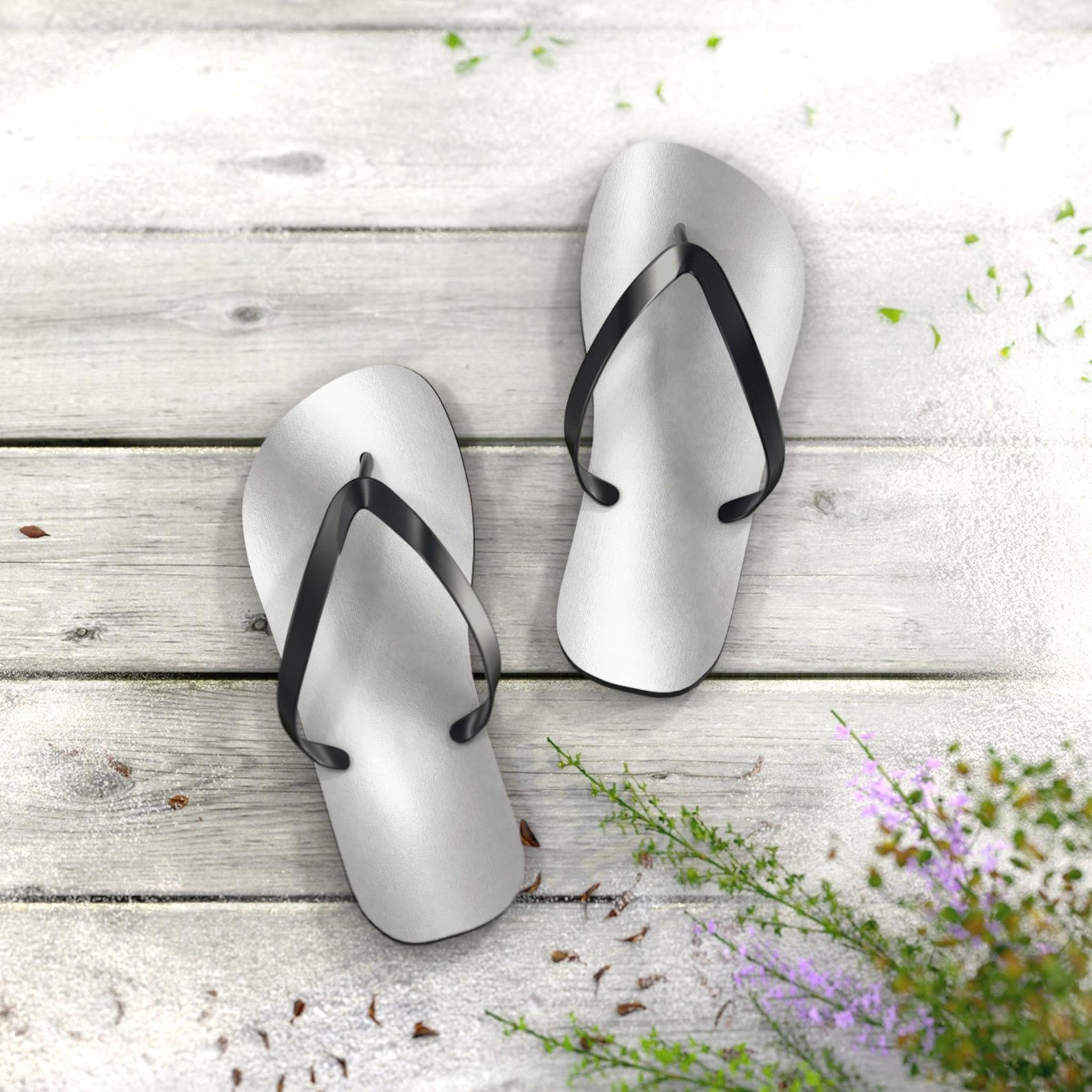 silver metallic flip flops for women | metallic beach sandals | lightweight summer vacation slippers