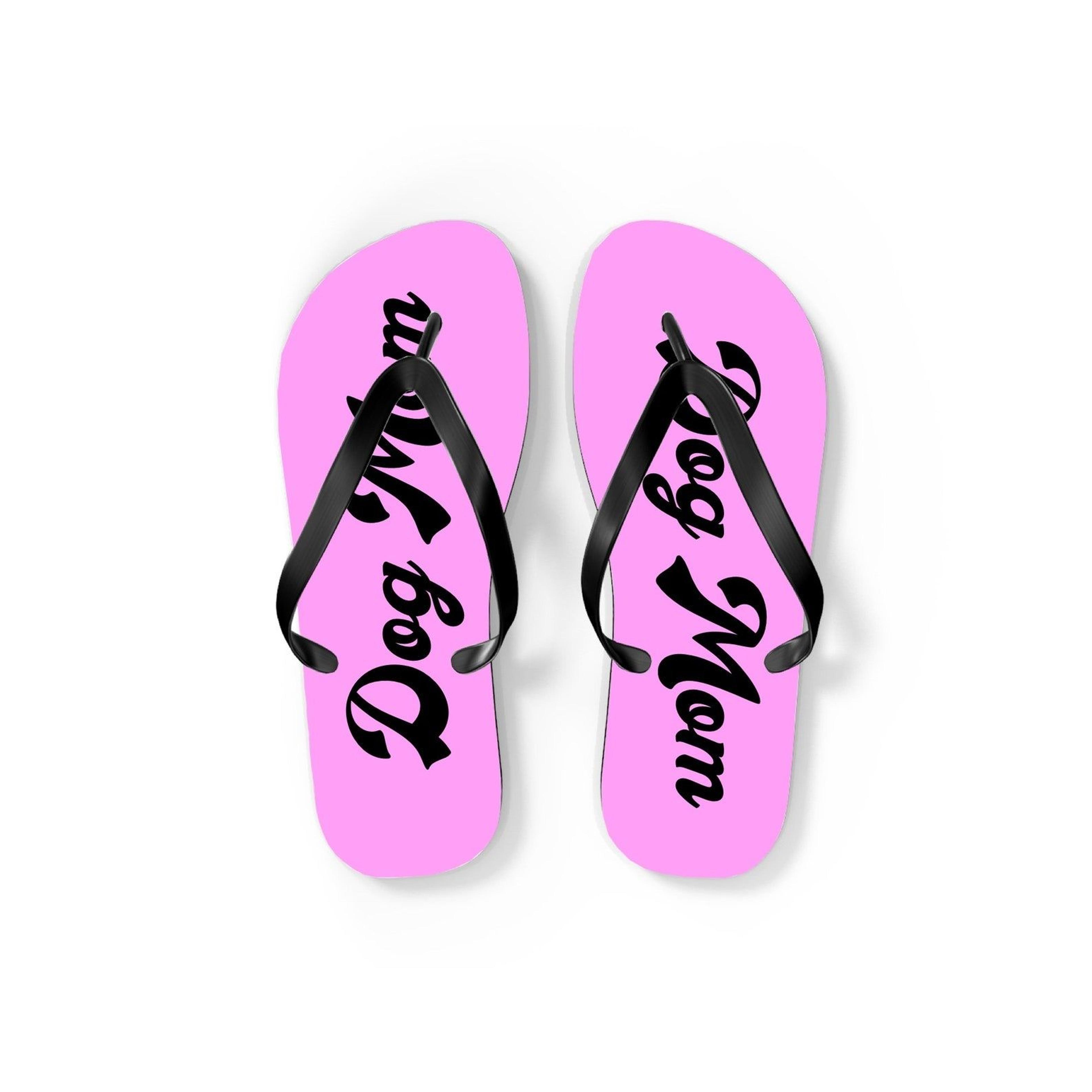 dog mom flip flops for women | cute mother's day sandals | pet lover summer footwear