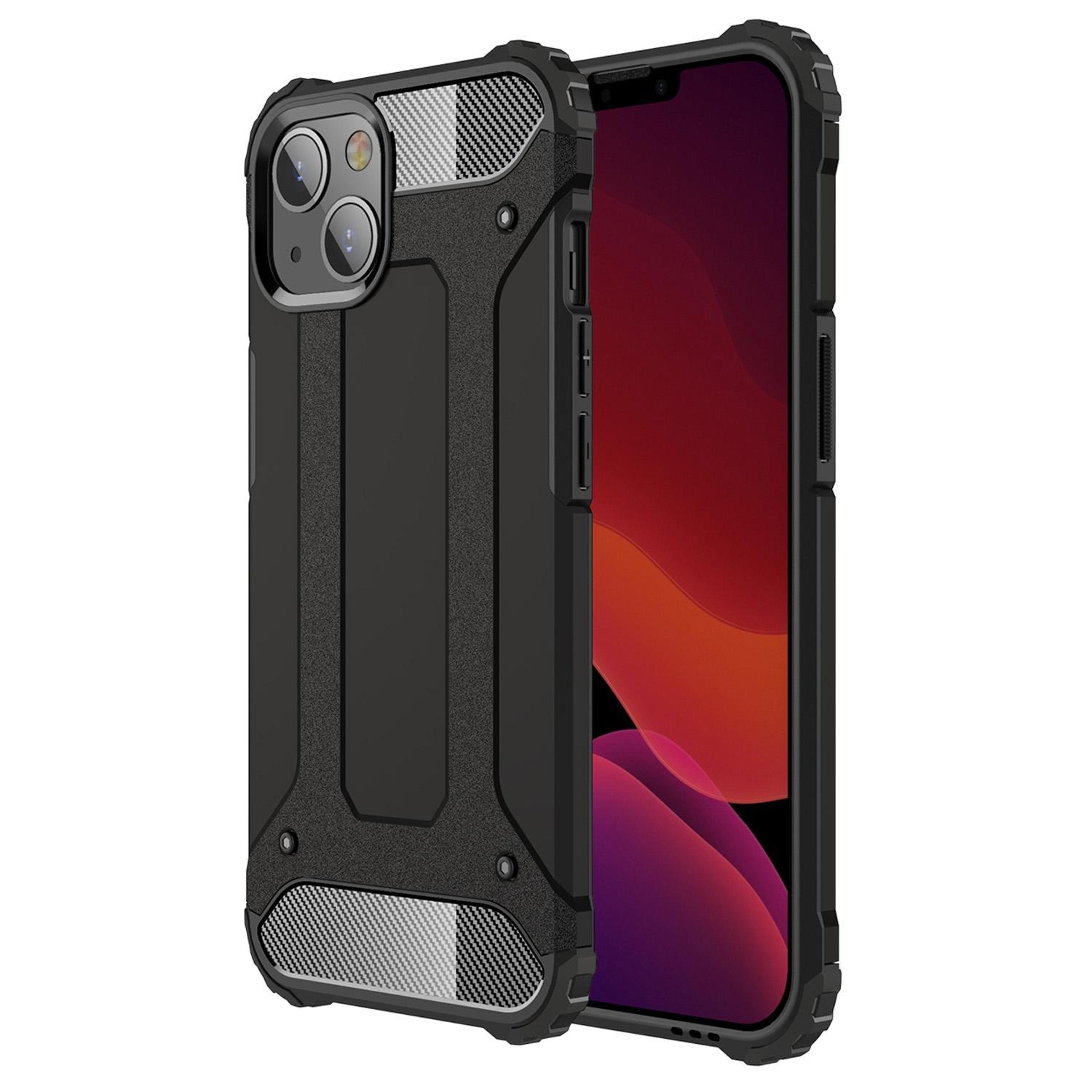 iphone 13 armor case tpu pc shockproof protective phone cover