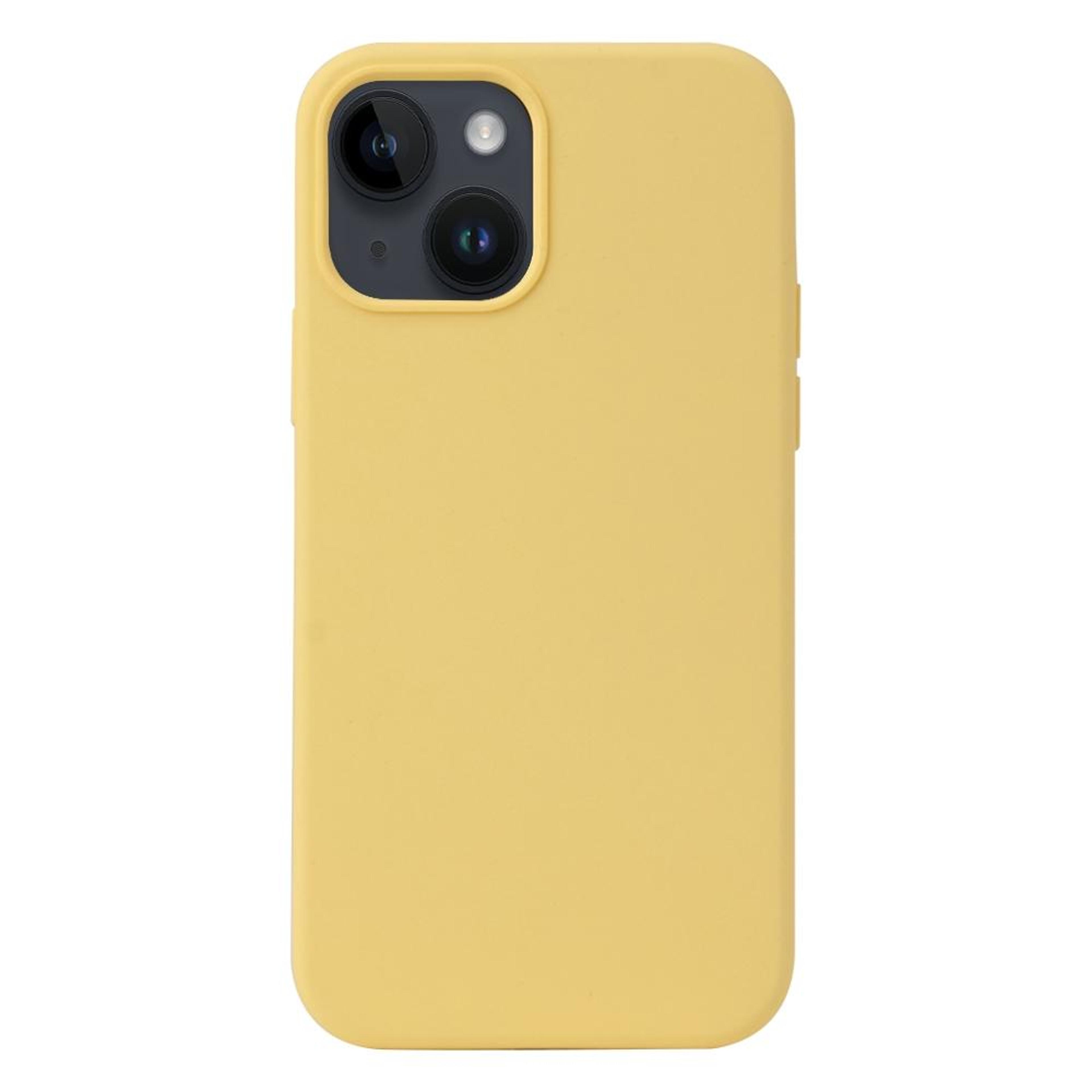premium iphone 15 plus silicone case soft touch shockproof slim cover