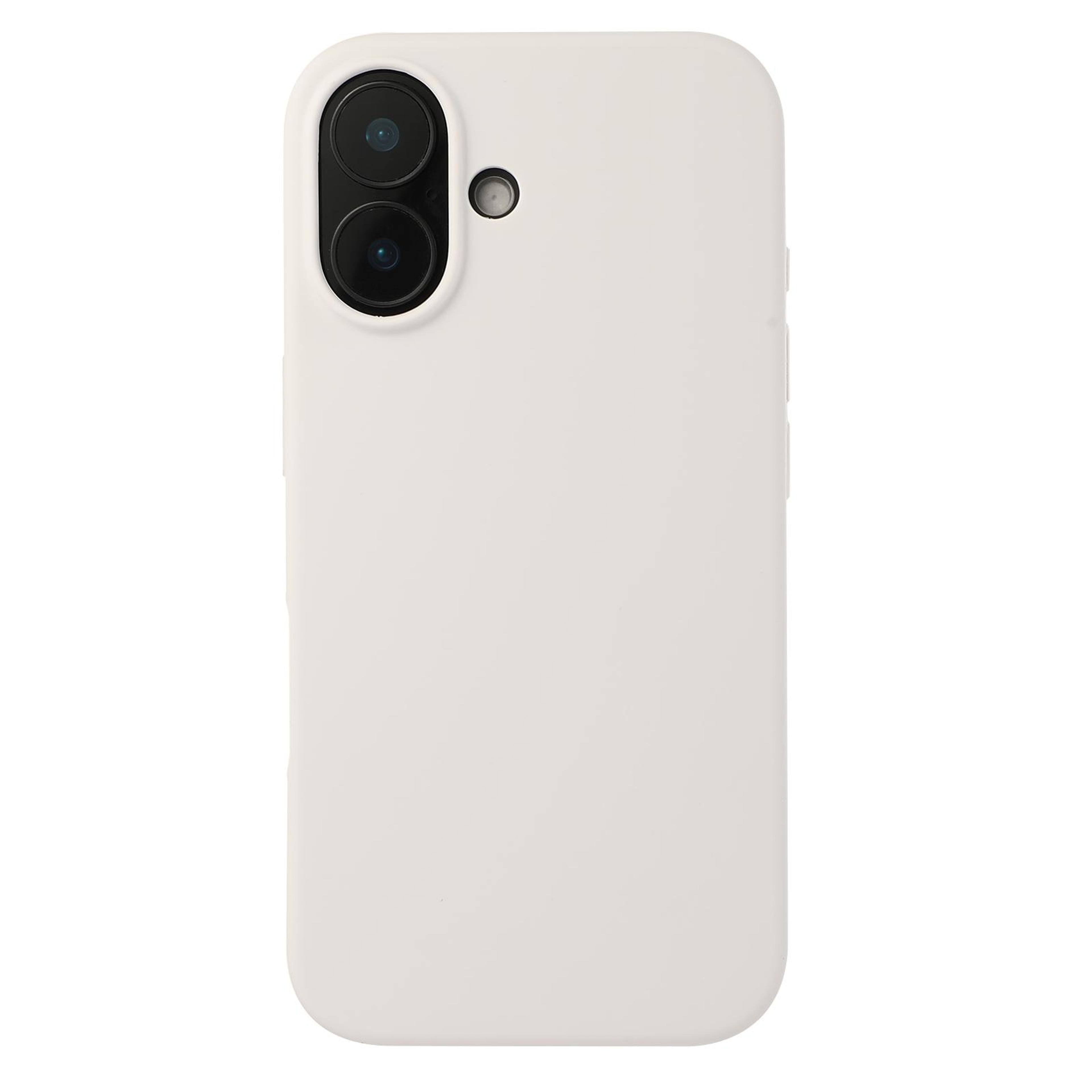 iphone 16 liquid silicone case soft shockproof slim protective phone cover