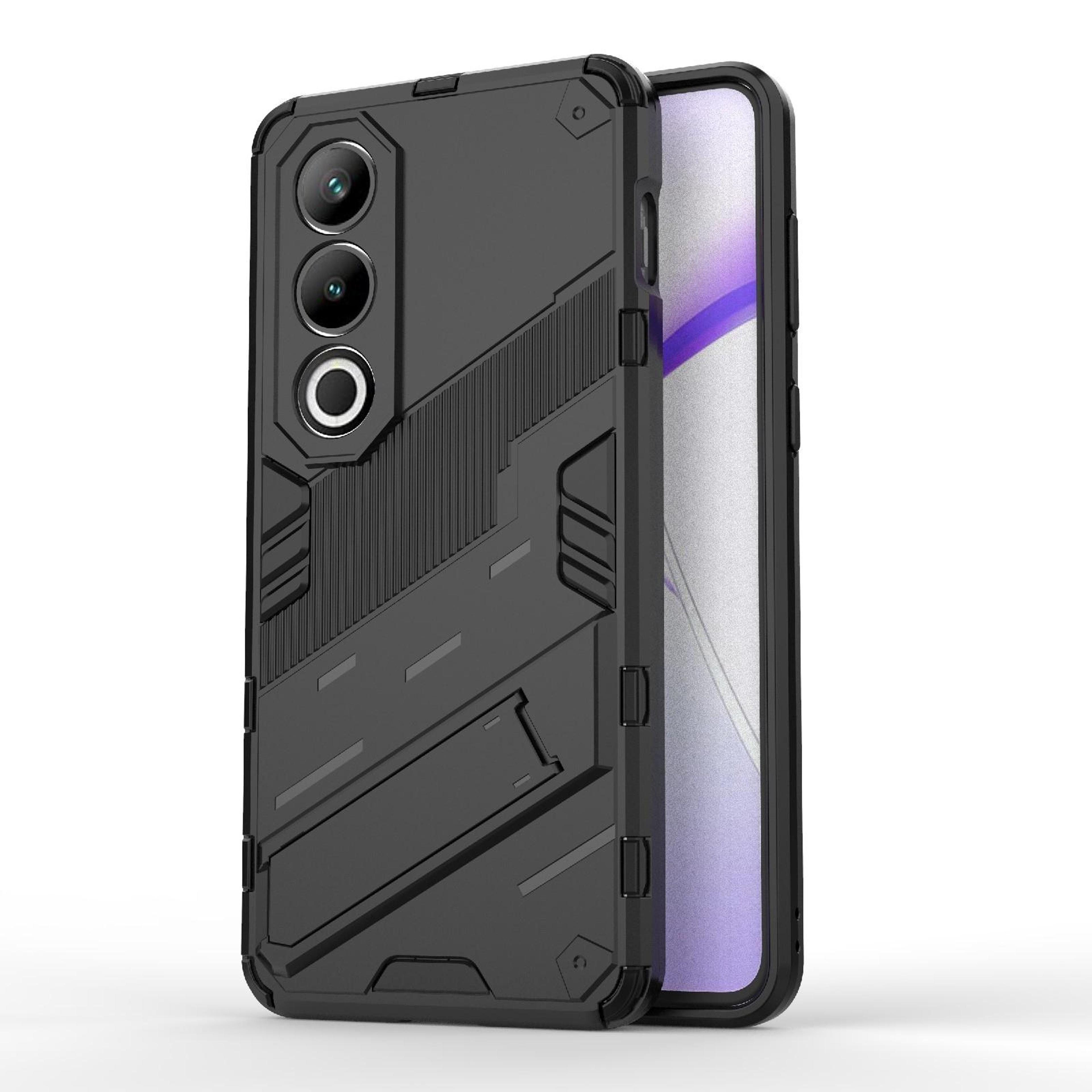 rugged oneplus ace 3v case with stand, shockproof punk armor phone case with holder
