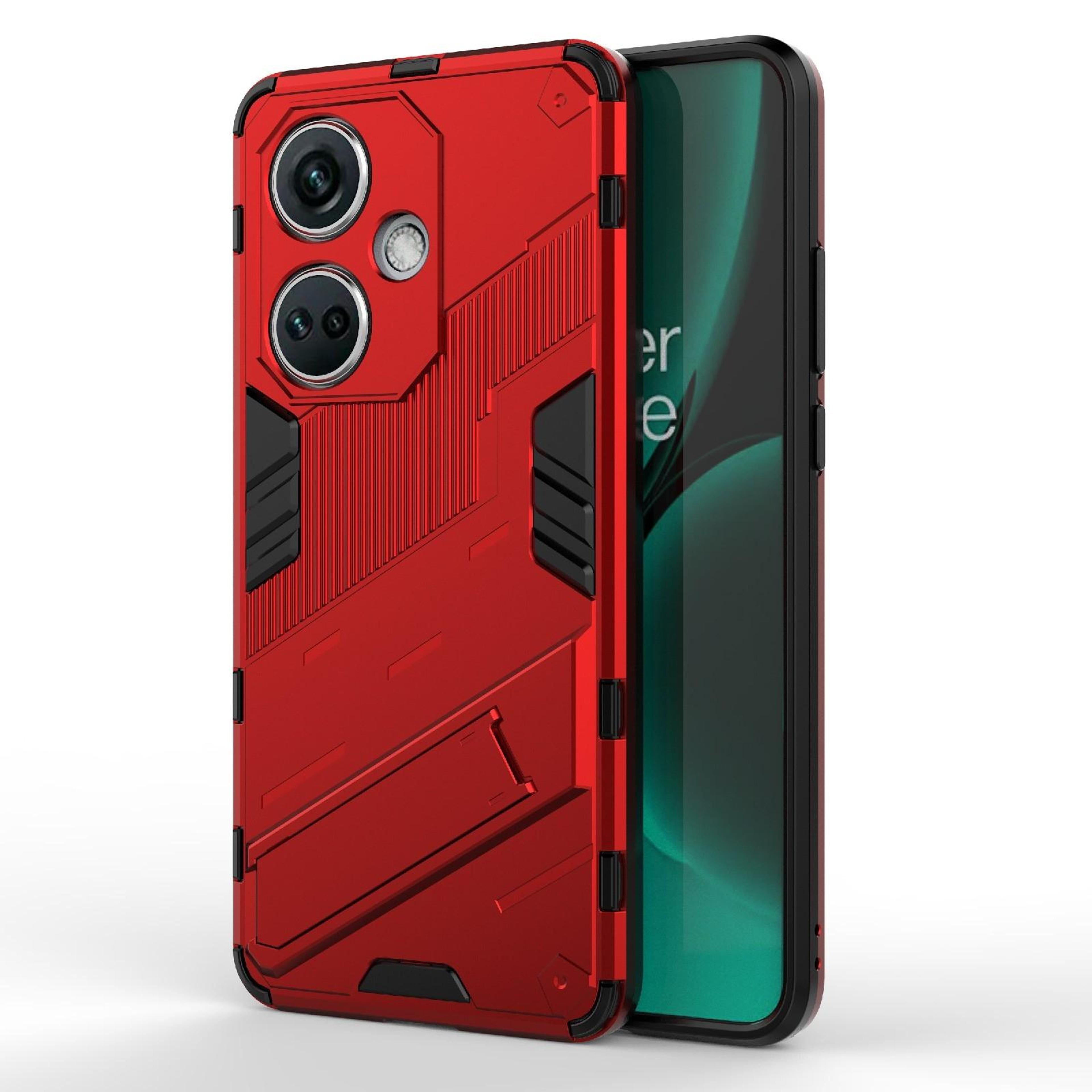 oneplus nord ce3 5g punk armor 2-in-1 shockproof kickstand pc tpu case
