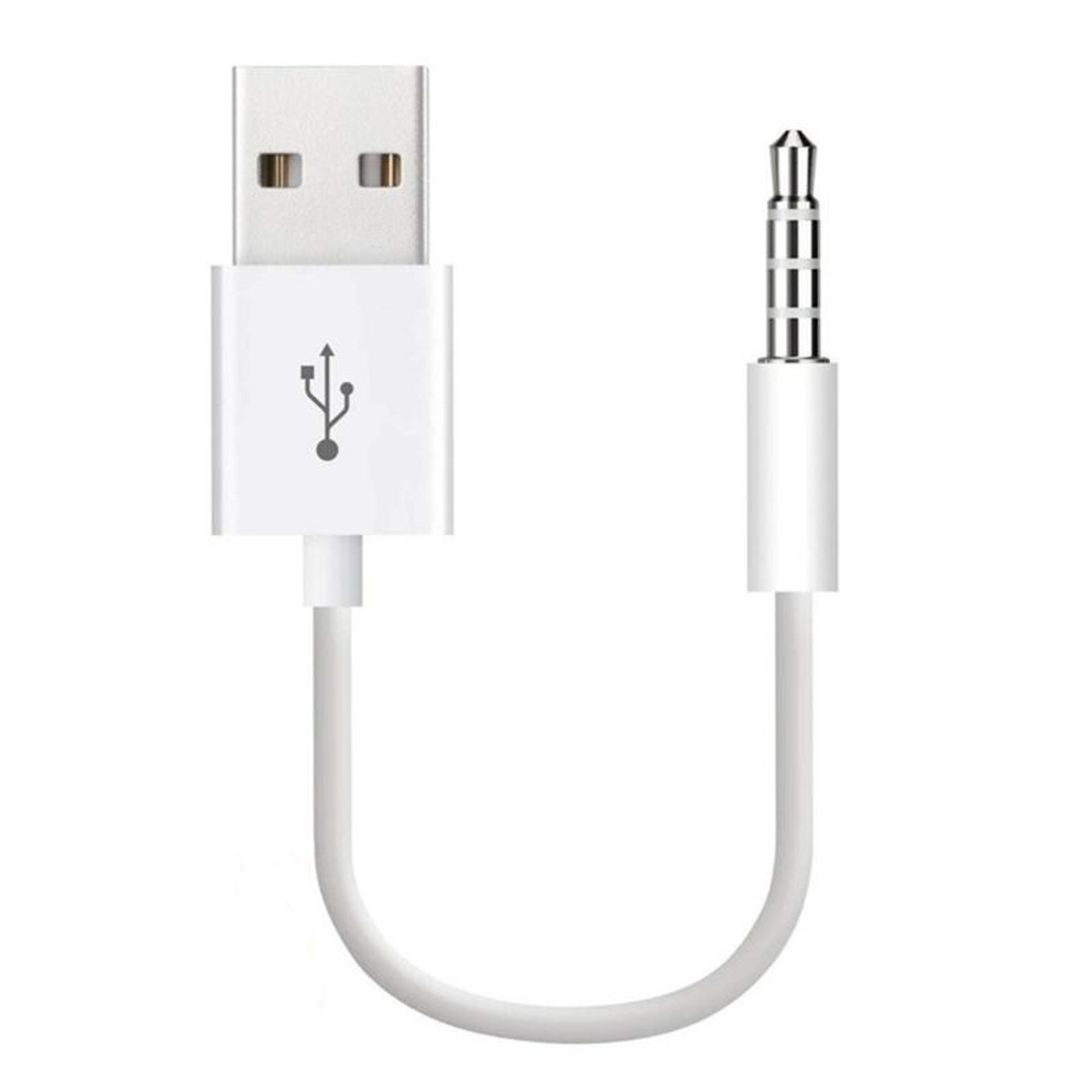 jw-sm1 usb to 3.5mm ipod shuffle sync, charge & data cable (1st–6th gen compatible)