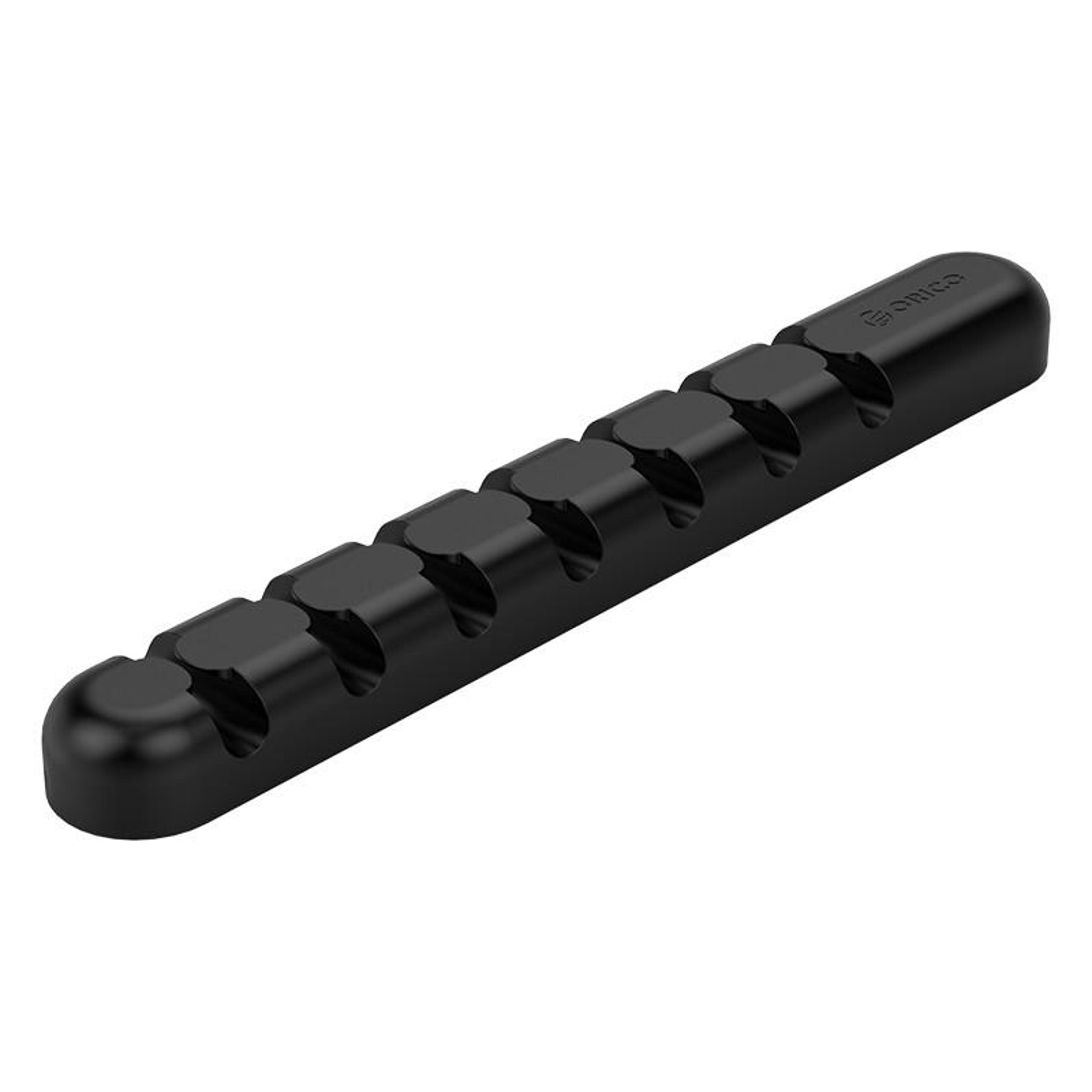 cbs7 silicone cable organizer, desktop cable management & cord winder for desk