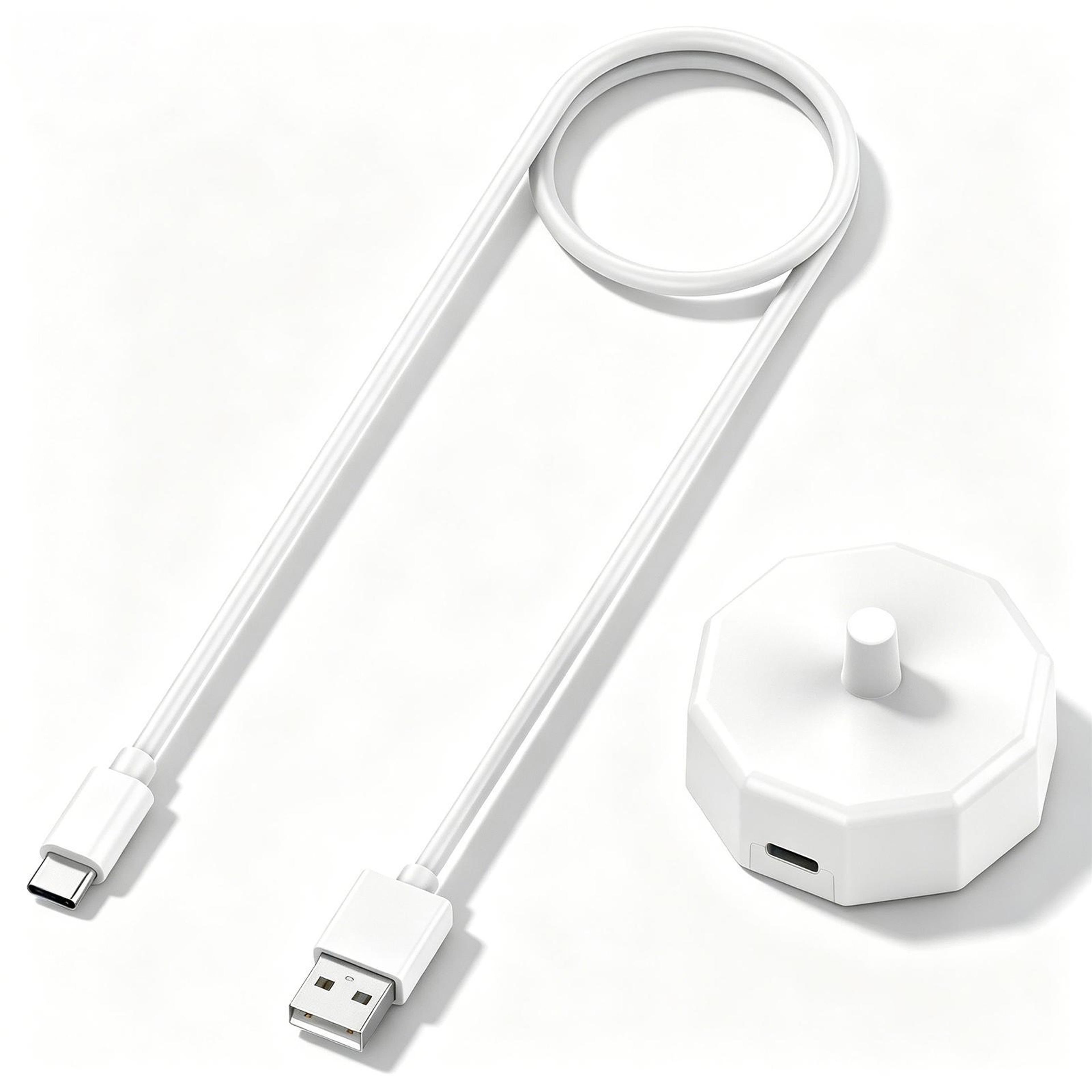 aquasonic magnetic toothbrush charger base usb c cable for black vibe series replacement