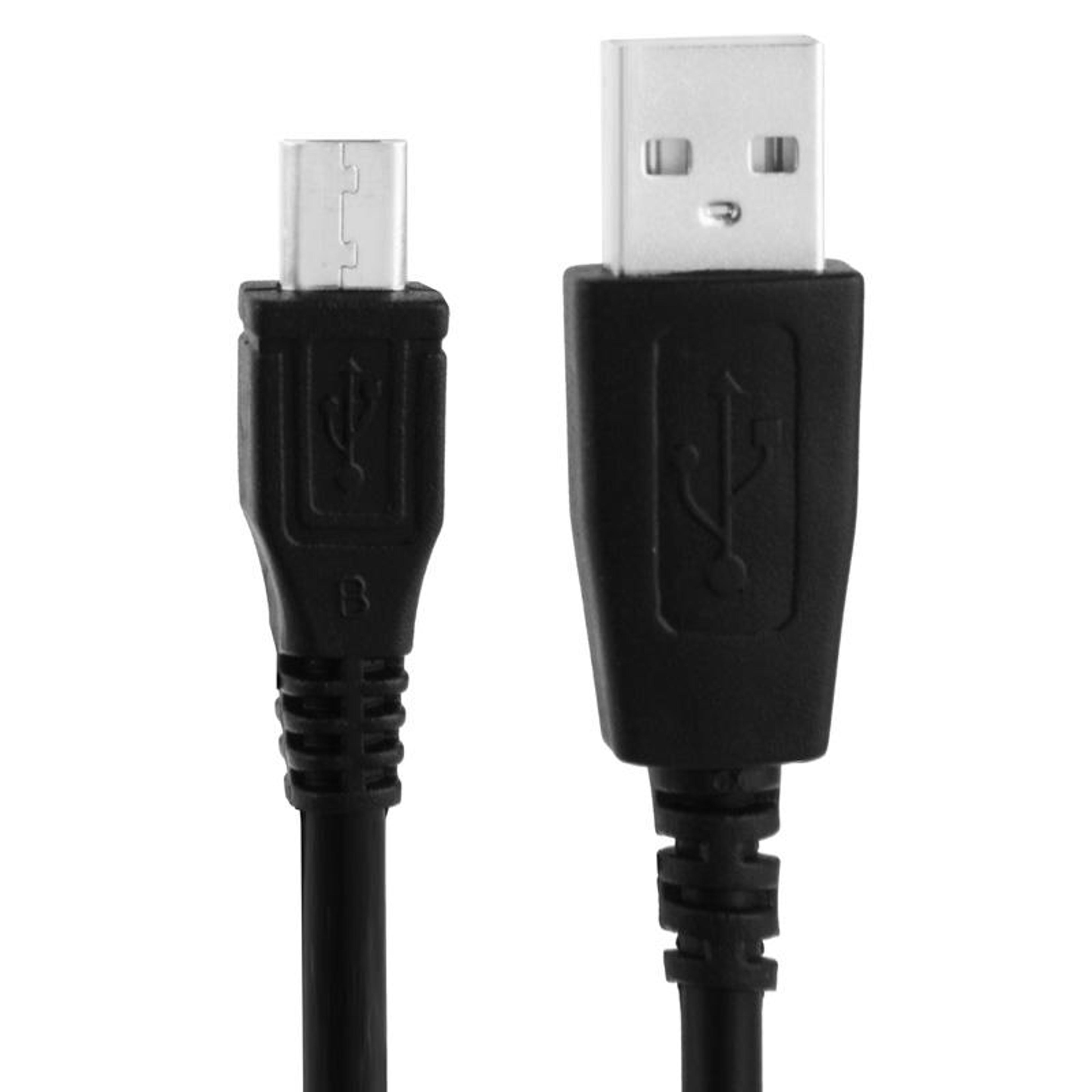 micro usb to usb 2.0 data sync & charging cable 1m black