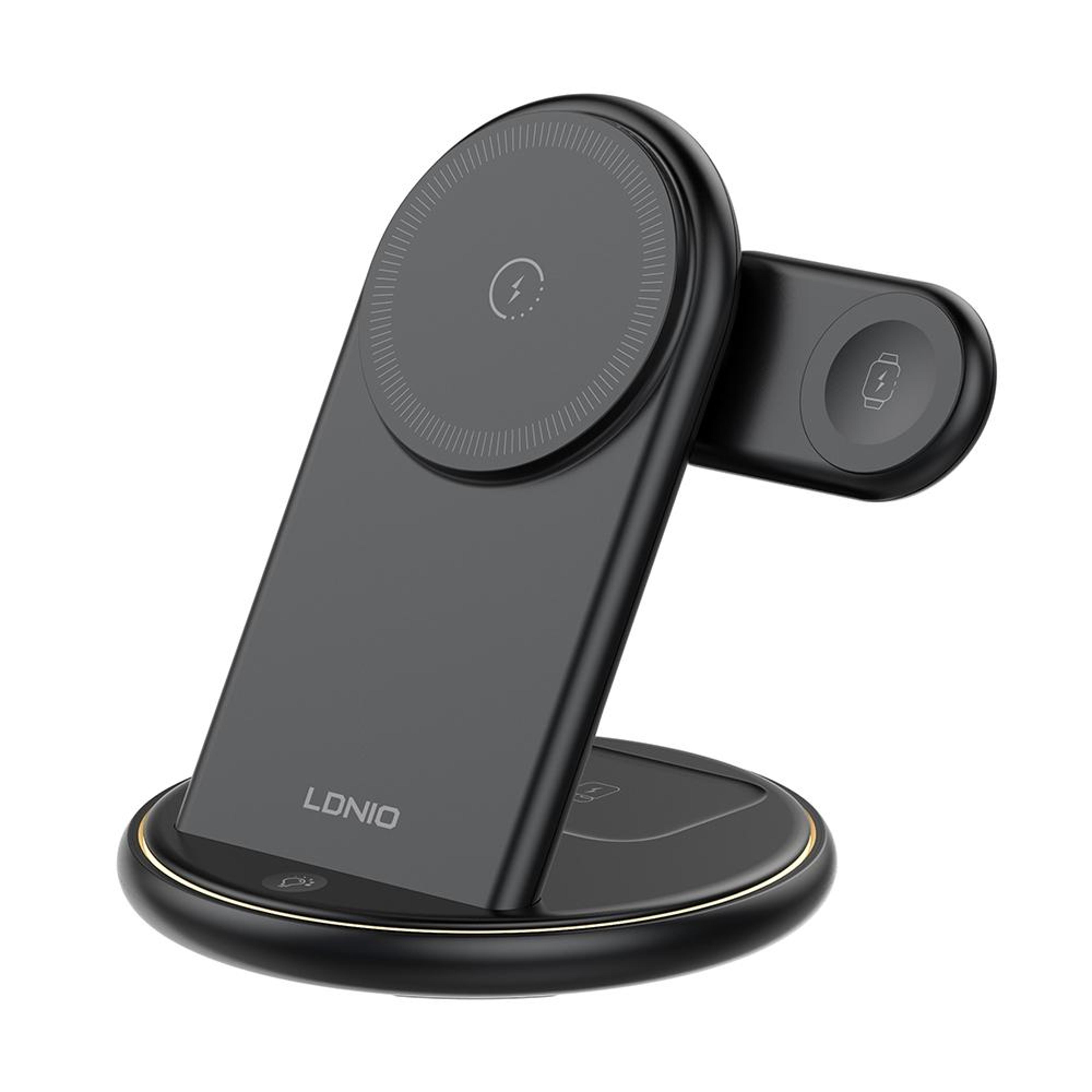 wl02 5 in 1 magsafe wireless charger 25.5w fast charging stand for iphone apple watch airpods