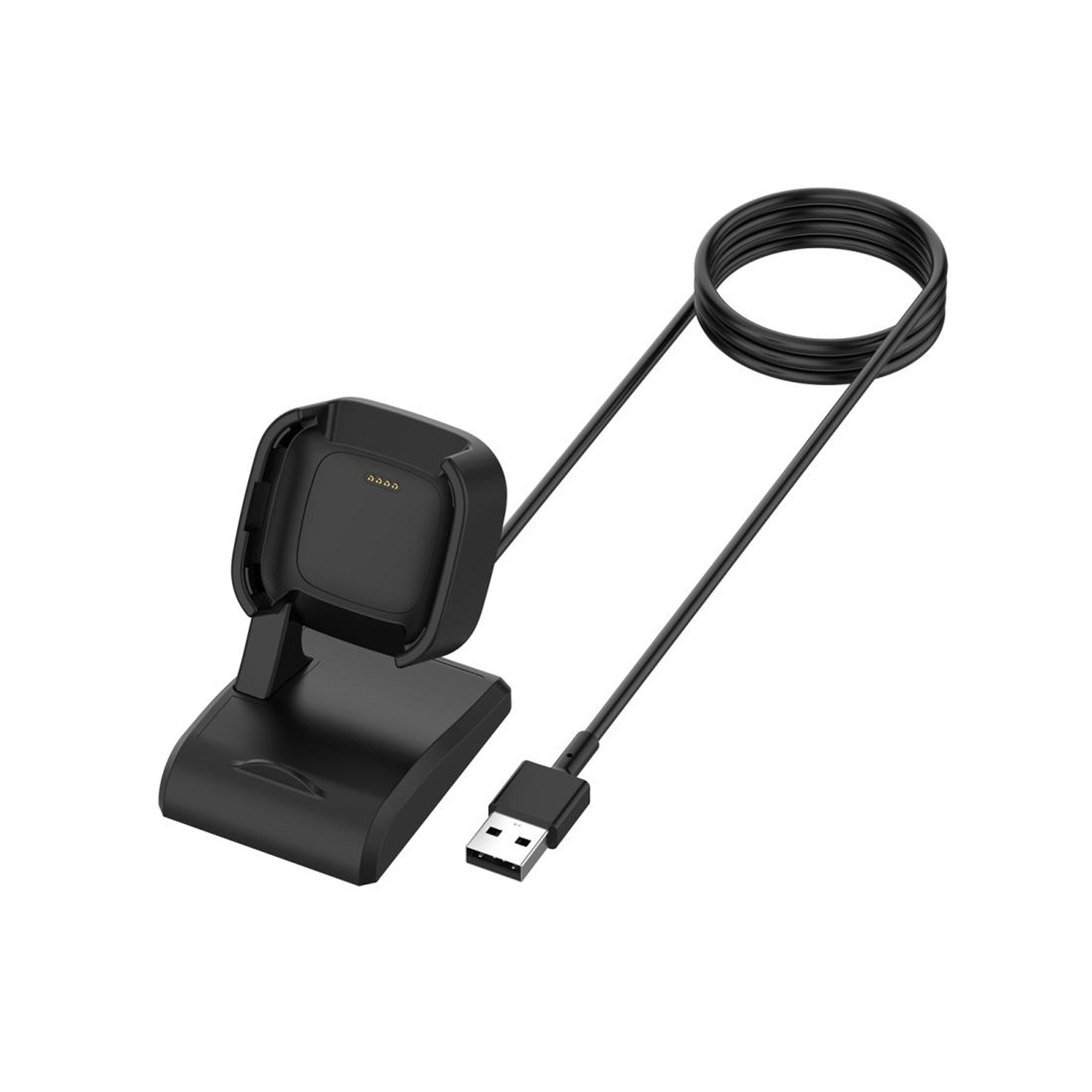 fitbit versa 2 charger dock fast usb charging cable 1m durable replacement stand