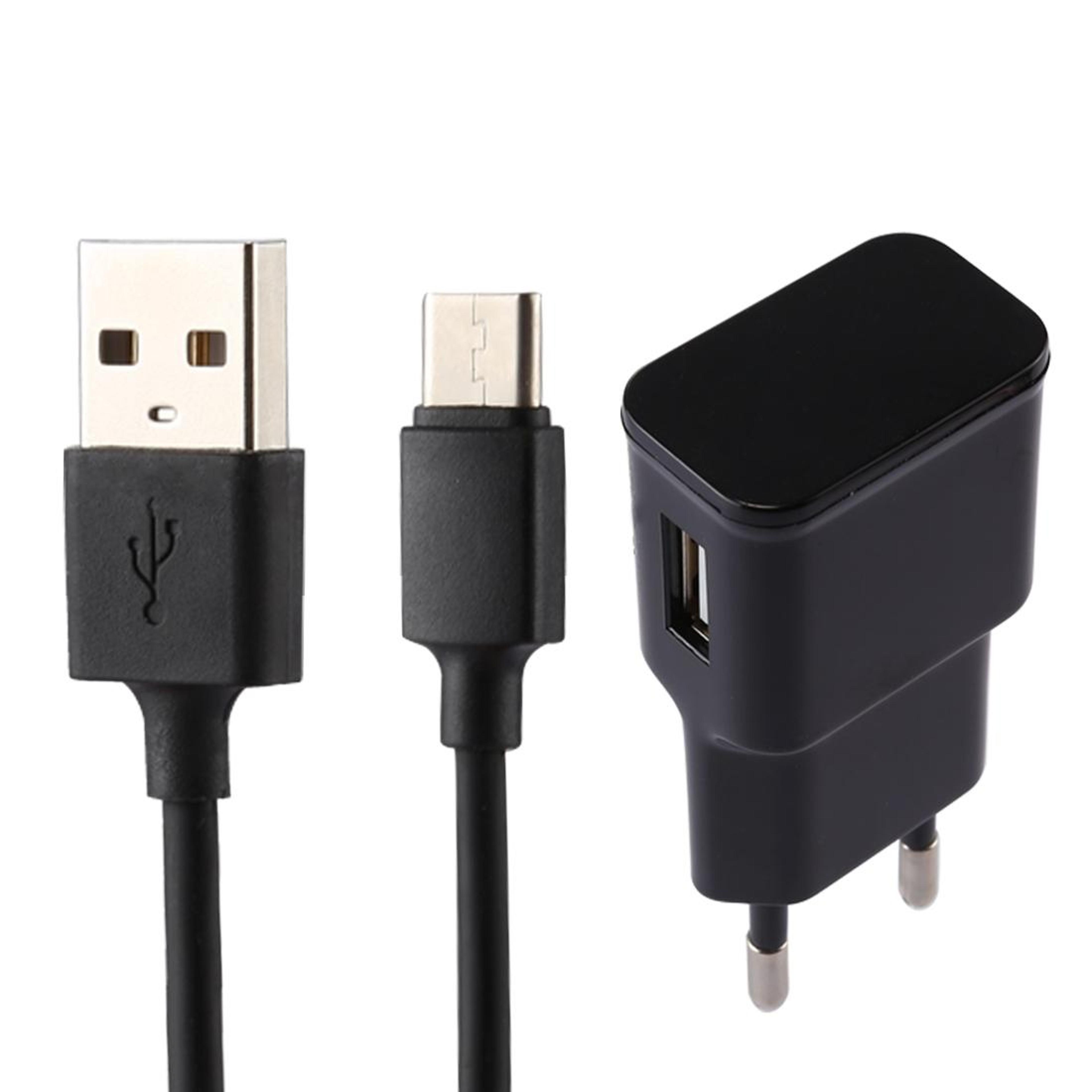 usb wall charger 5v 2.1a fast charging adapter with usb-c cable