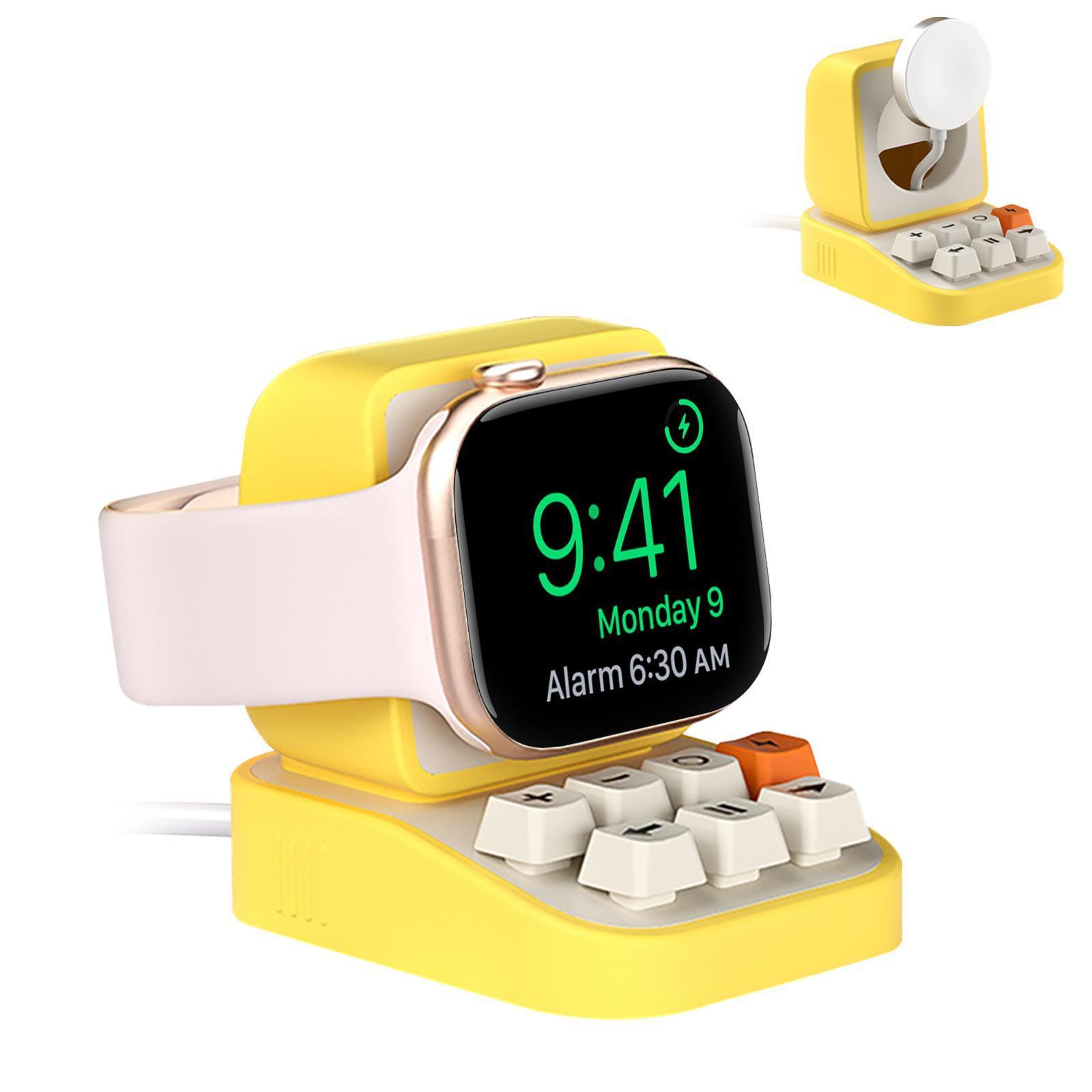 xdcase typewriter design apple watch charging stand cable management dock