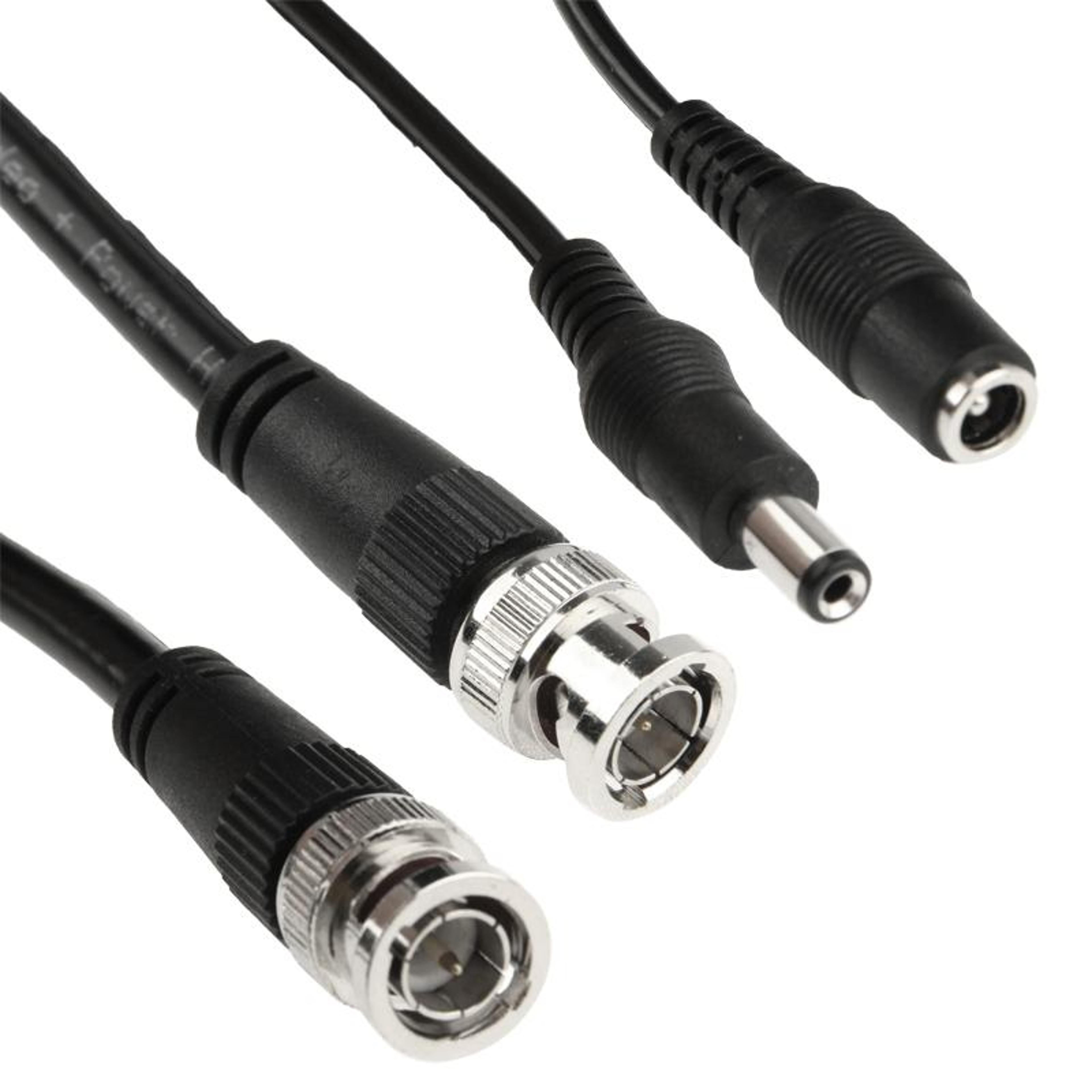 20m cctv camera cable bnc surveillance video & power extension cable