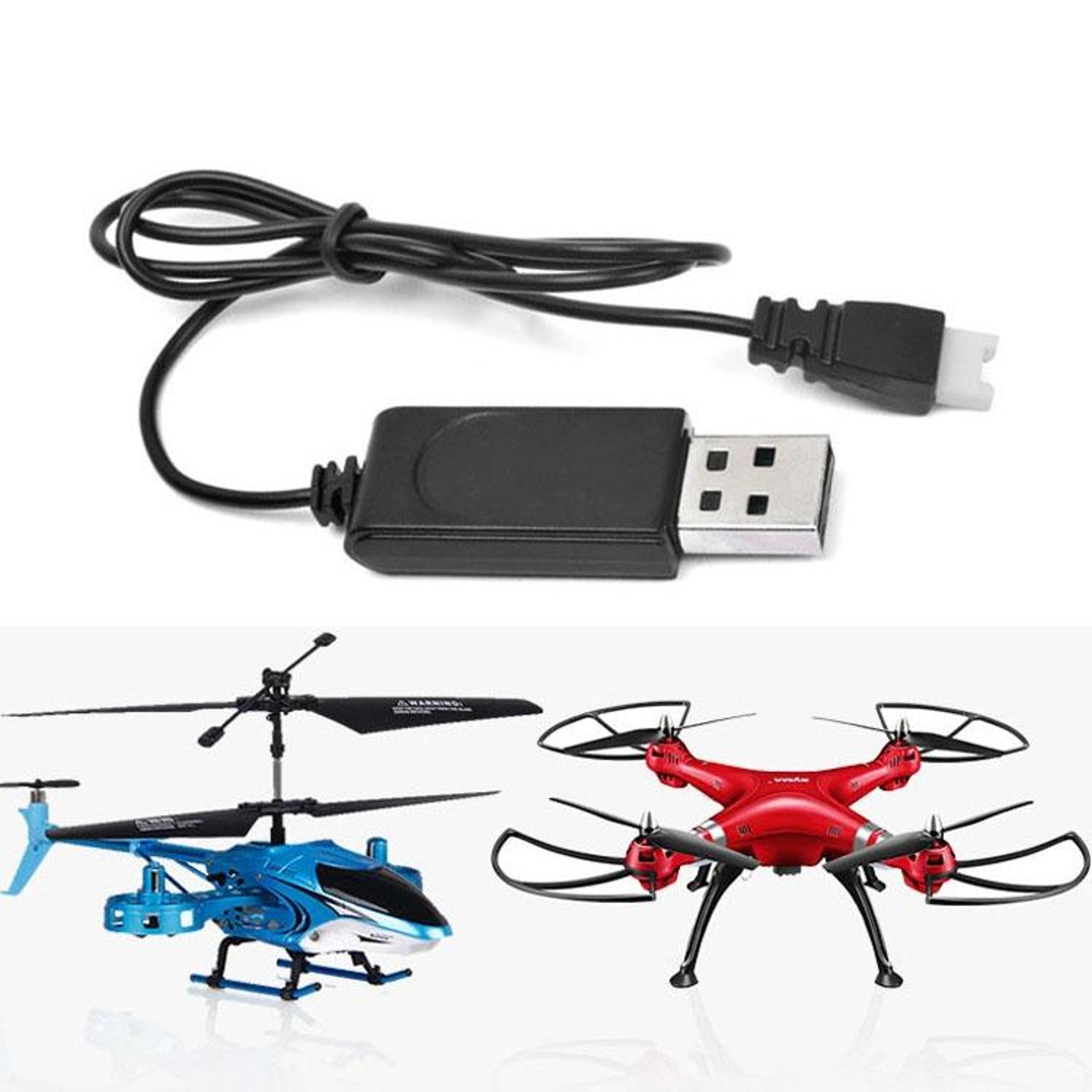 drone battery charging cable 3.7v lithium usb air-to-air charger for rc models