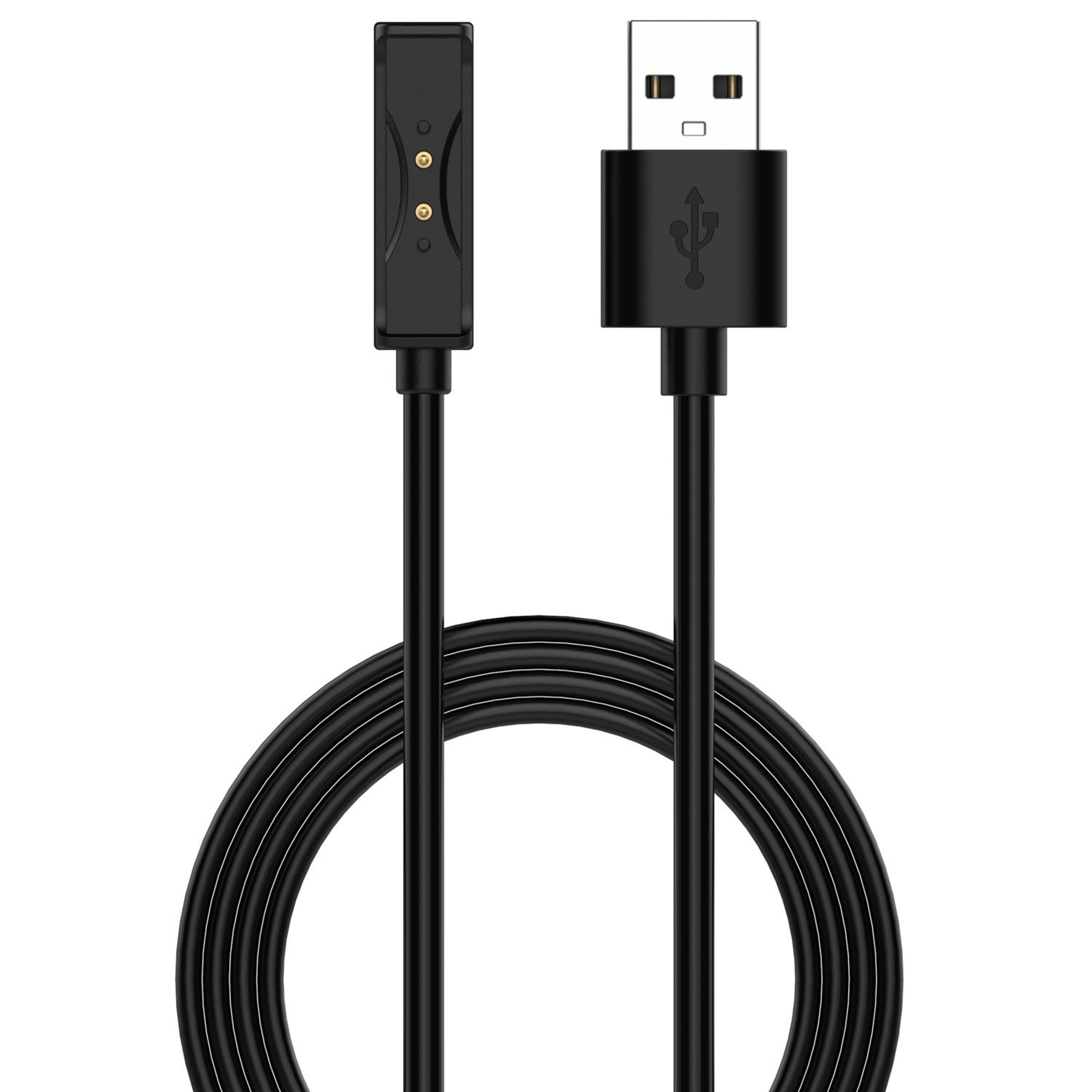 heart rate monitor magnetic charging cable 1m black fast charging charger cable