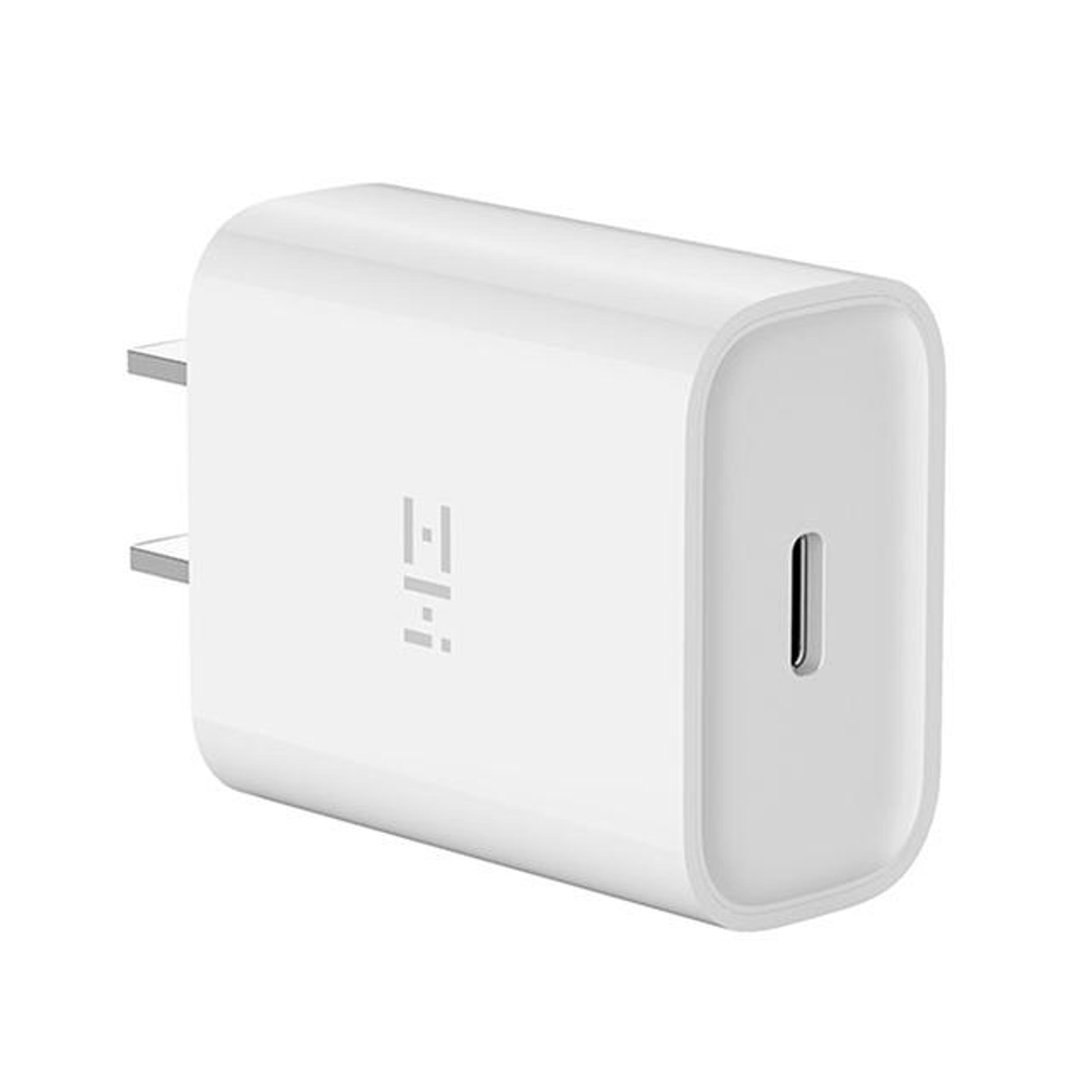 xiaomi zmi 20w usb-c fast charger compact power adapter for iphone android devices