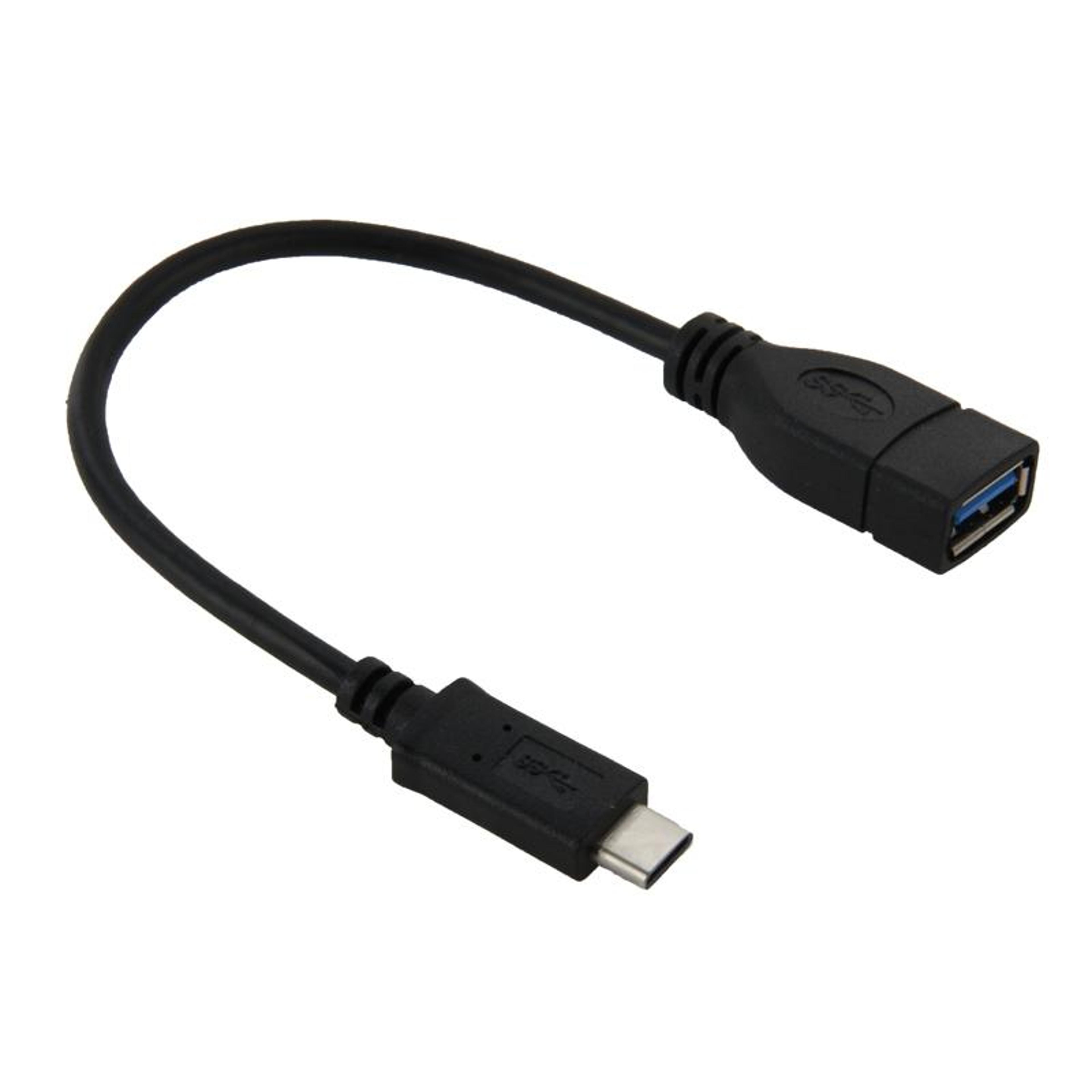 22cm usb-c to usb 3.0 adapter cable type-c 3.1 otg data transfer cable