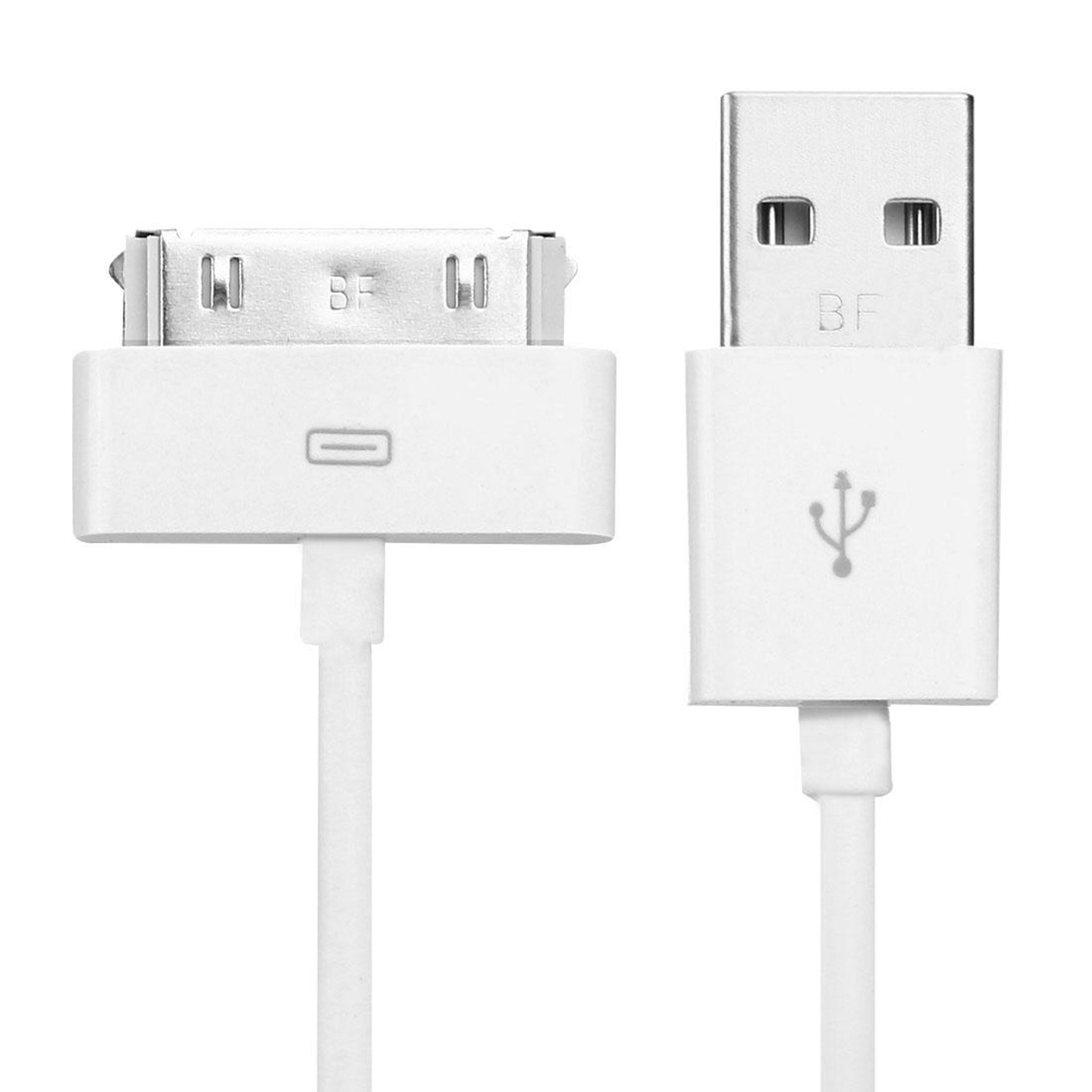 30 pin usb sync and charging cable for iphone 4 4s ipad 2 3gs 3g 1m data cable