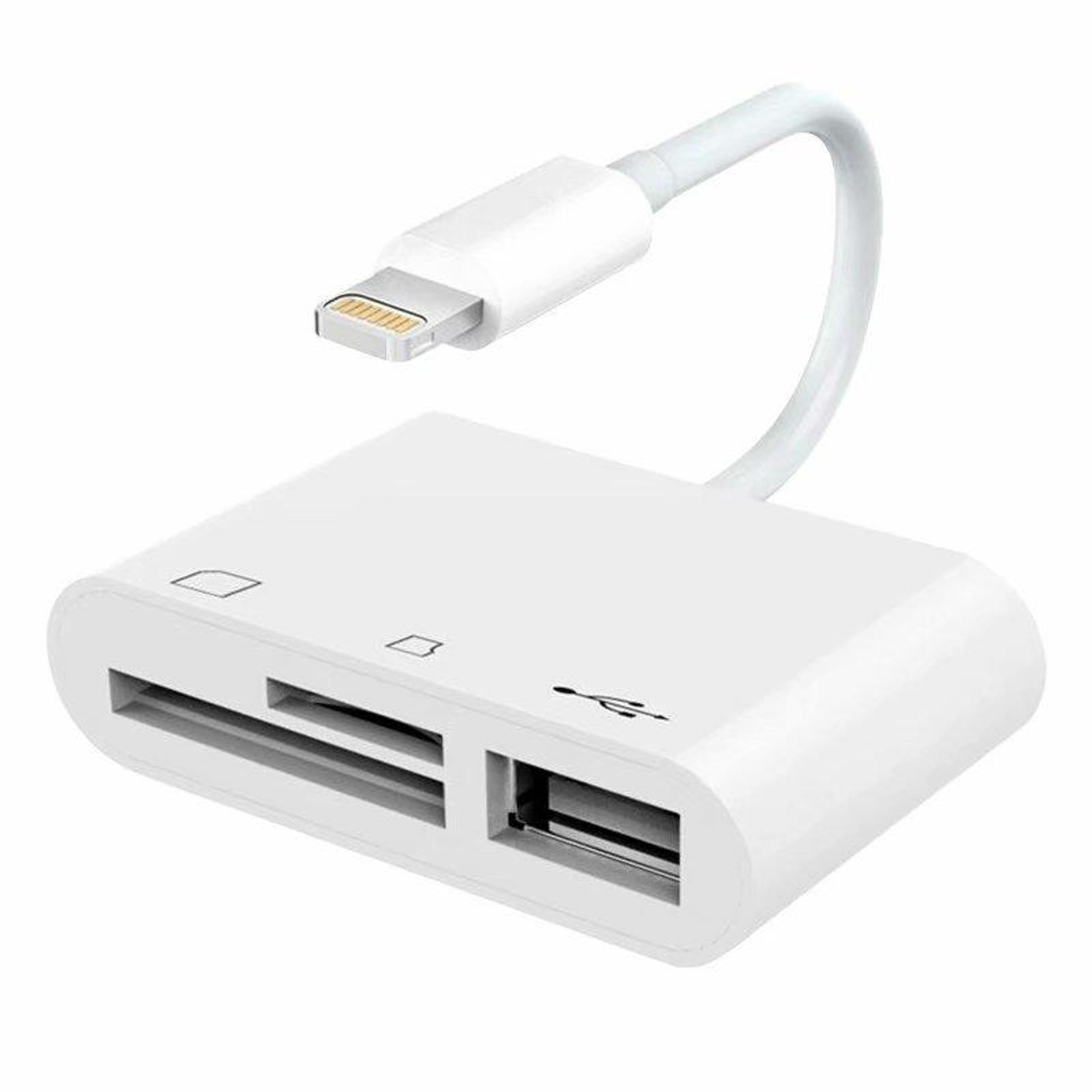 3 in 1 lightning sd tf usb camera reader adapter for iphone ipad fast photo transfer ios compatible
