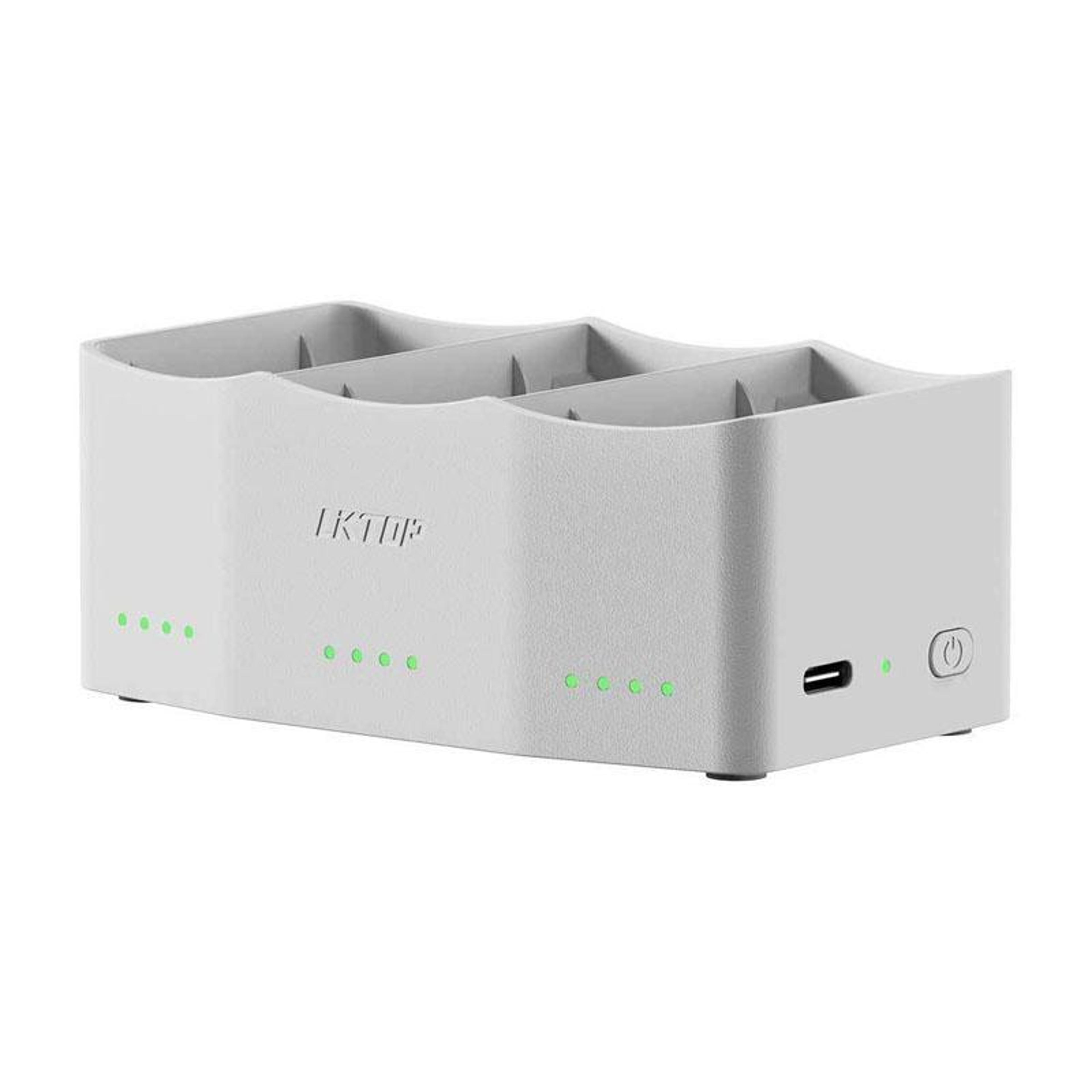 dji flip battery charger 65w 3 channel smart charging hub for fast drone power management