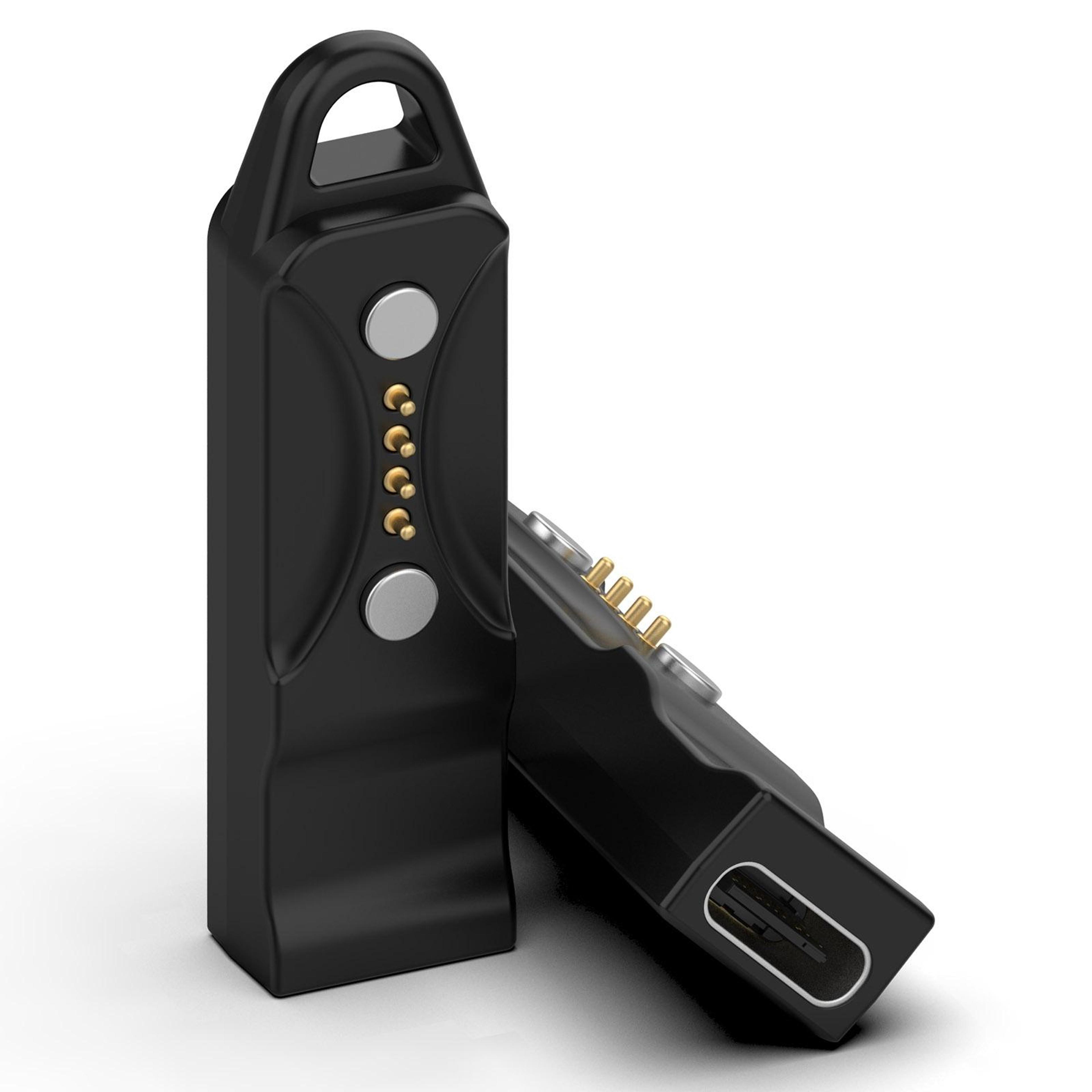 magnetic usb-c watch charging adapter for polar pacer pro & ignite x2 fast charger converter