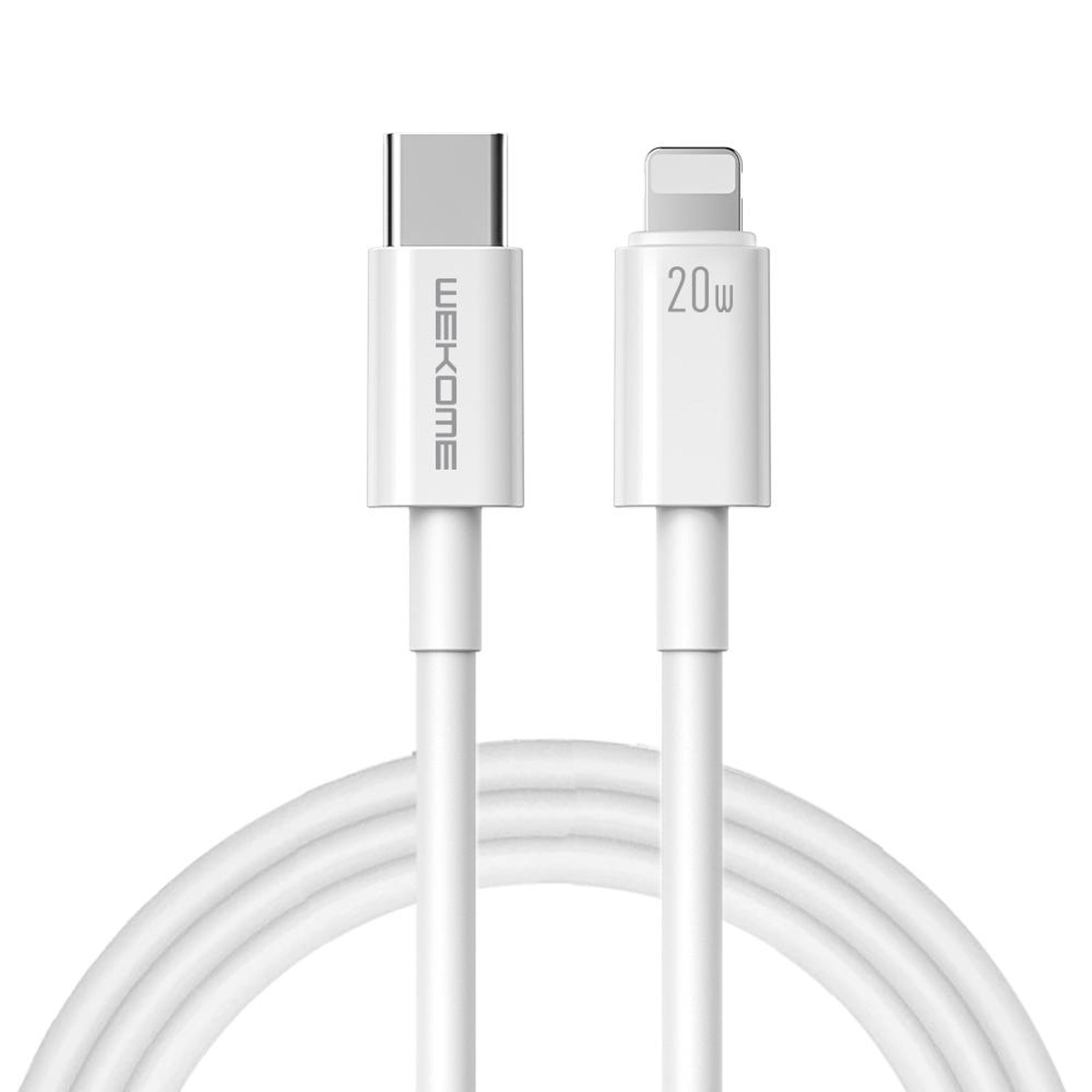 pd 20w fast charging usb-c to lightning cable 1m durable data sync cord