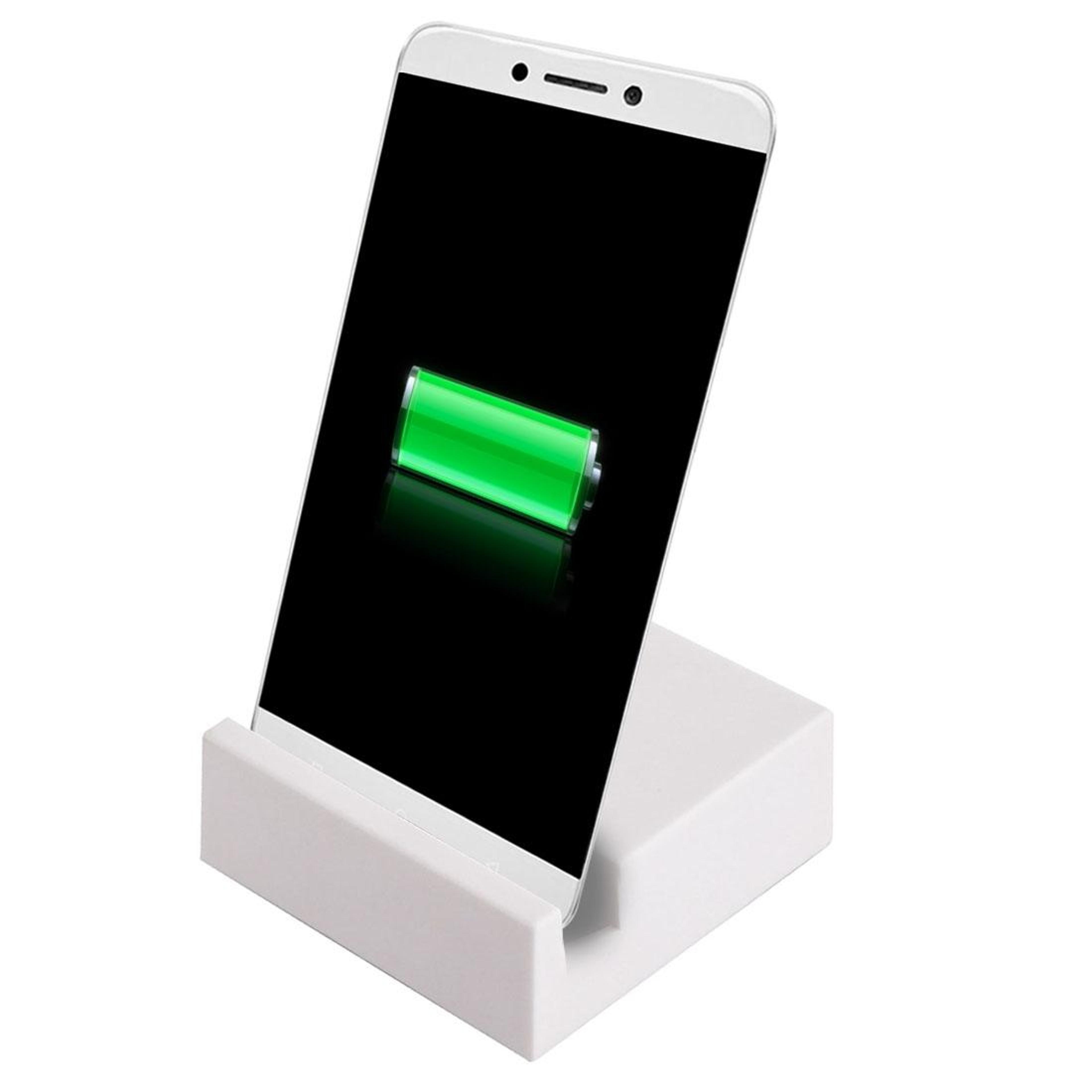 2-in-1 usb-c charging dock with data sync stand for smartphones